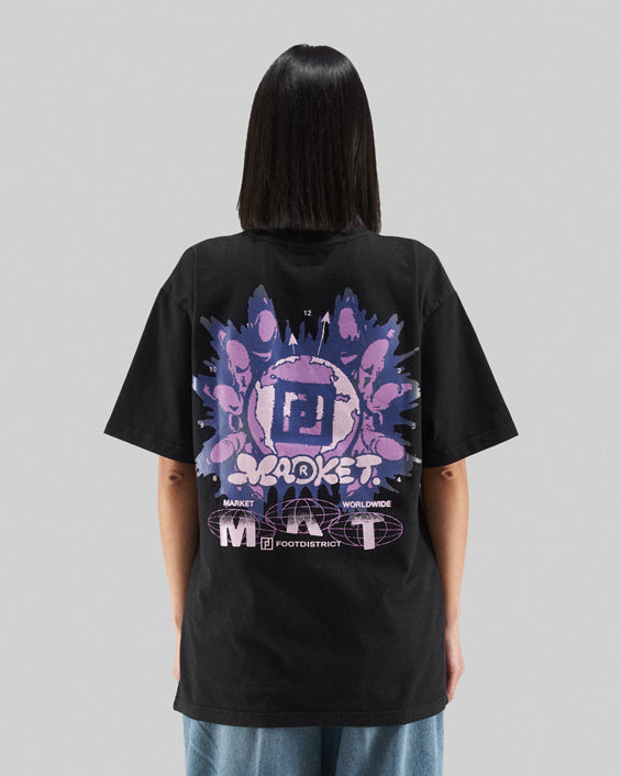 Camiseta x MARKET FOOTDISTRICT x MARKET Worldwide Unisex T-Shirt Unisex
