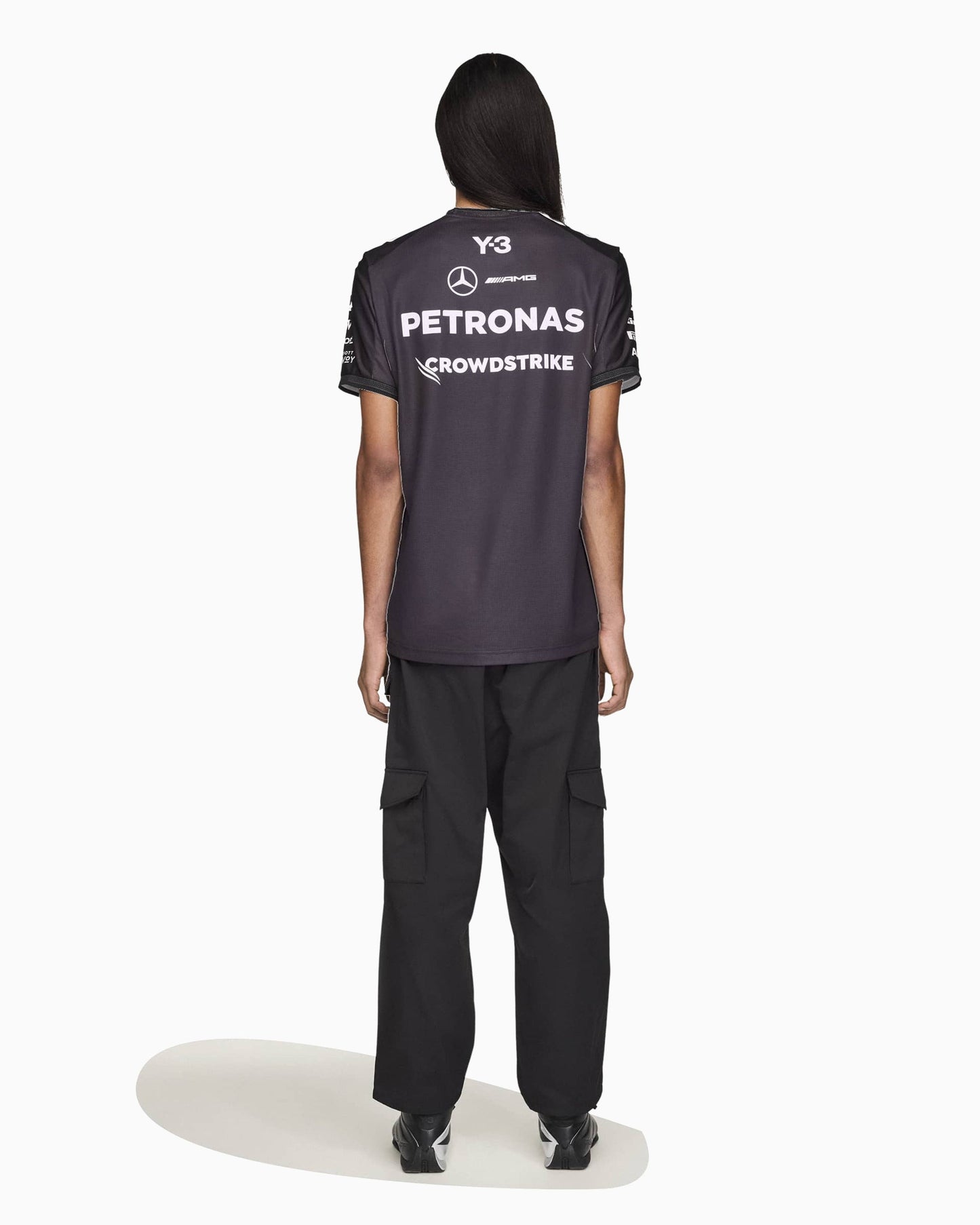 Camiseta con gráfico Y-3 x Mercedes AMG Petronas Team F1 "Driver" Unisex
