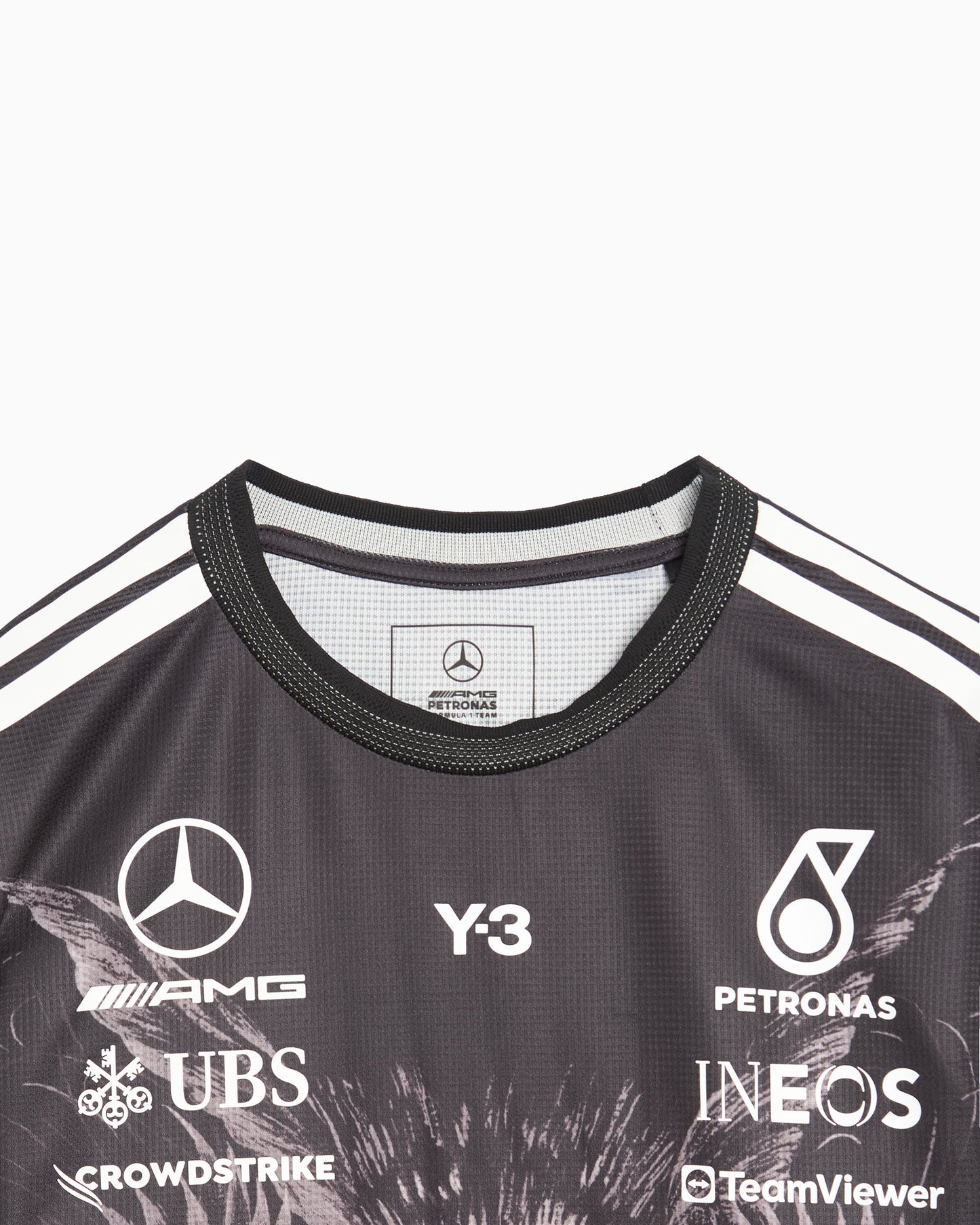 Camiseta con gráfico Y-3 x Mercedes AMG Petronas Team F1 "Driver" Unisex