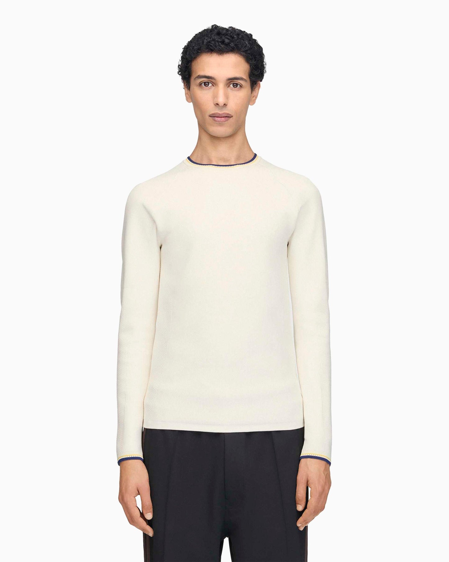 Camiseta Slim de manga larga Y-3 x Wales Bonner para hombre