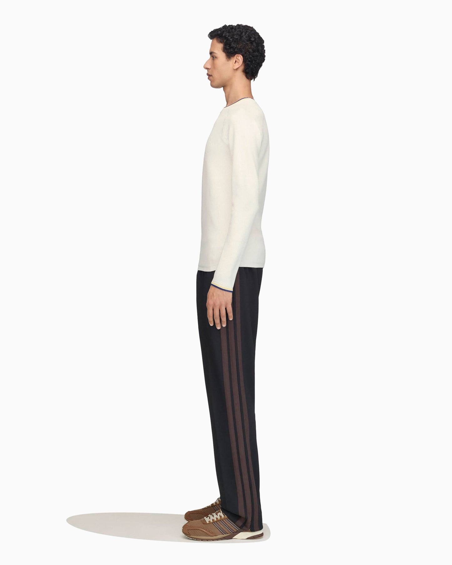 Camiseta Slim de manga larga Y-3 x Wales Bonner para hombre