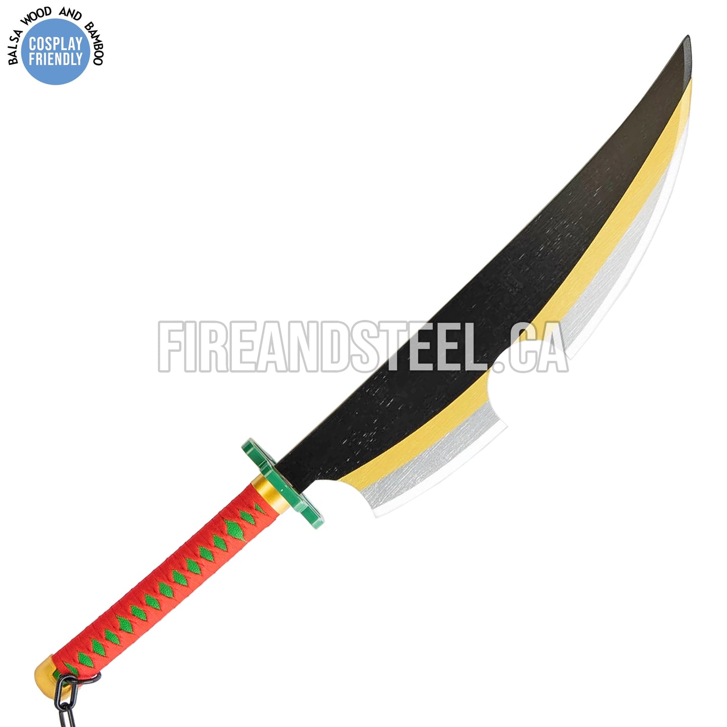 Tengen Uzui's Dual Nichirin Sword Pair (Wood)