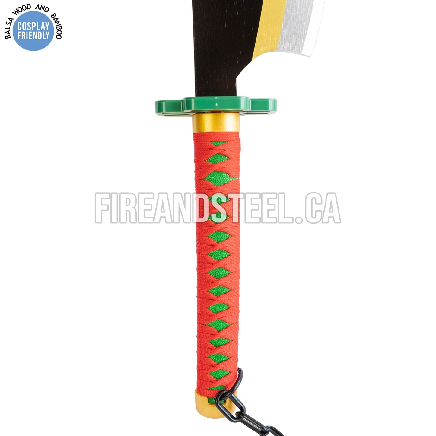 Tengen Uzui's Dual Nichirin Sword Pair (Wood)