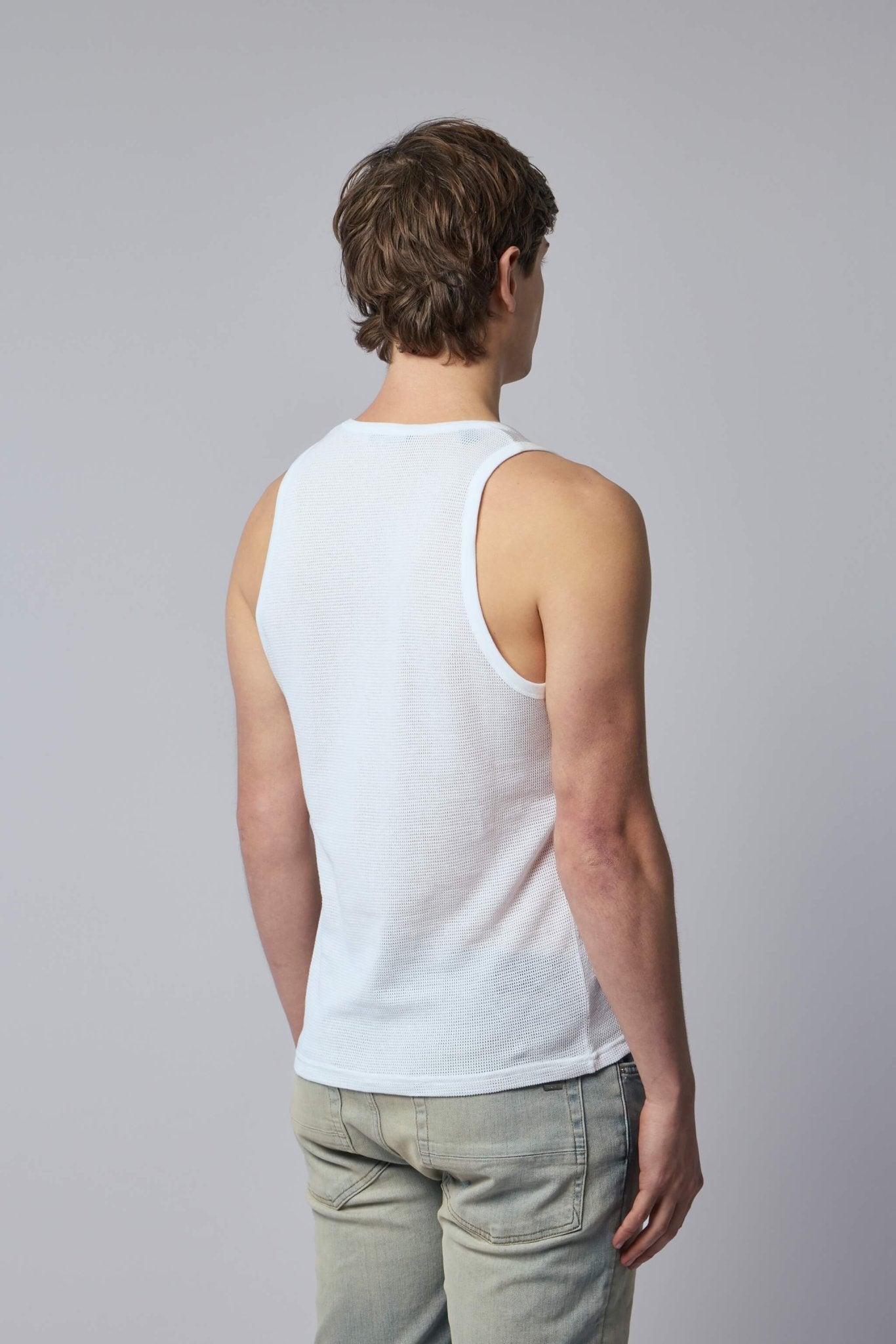 Cotton Mesh Vest