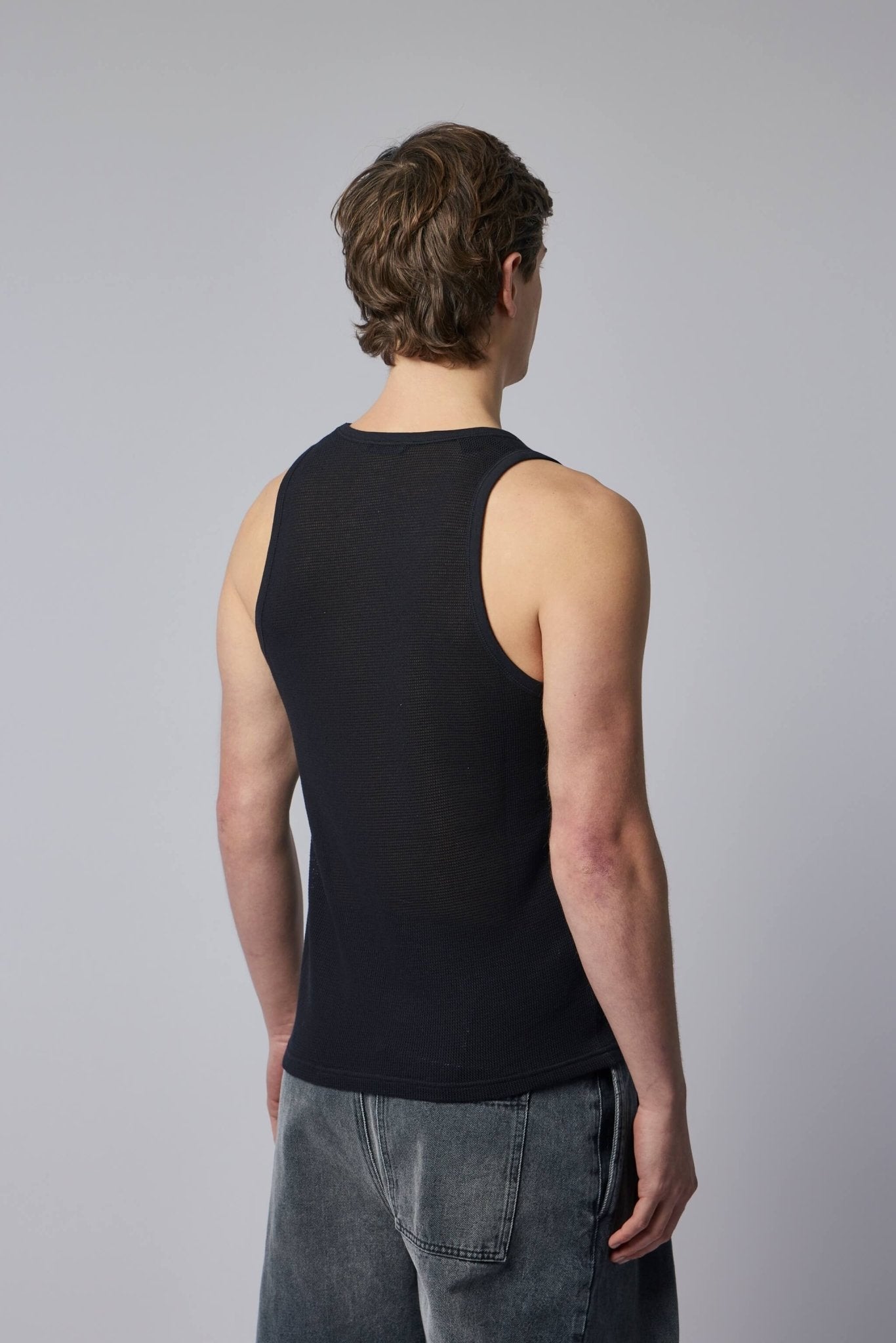 Cotton Mesh Tank