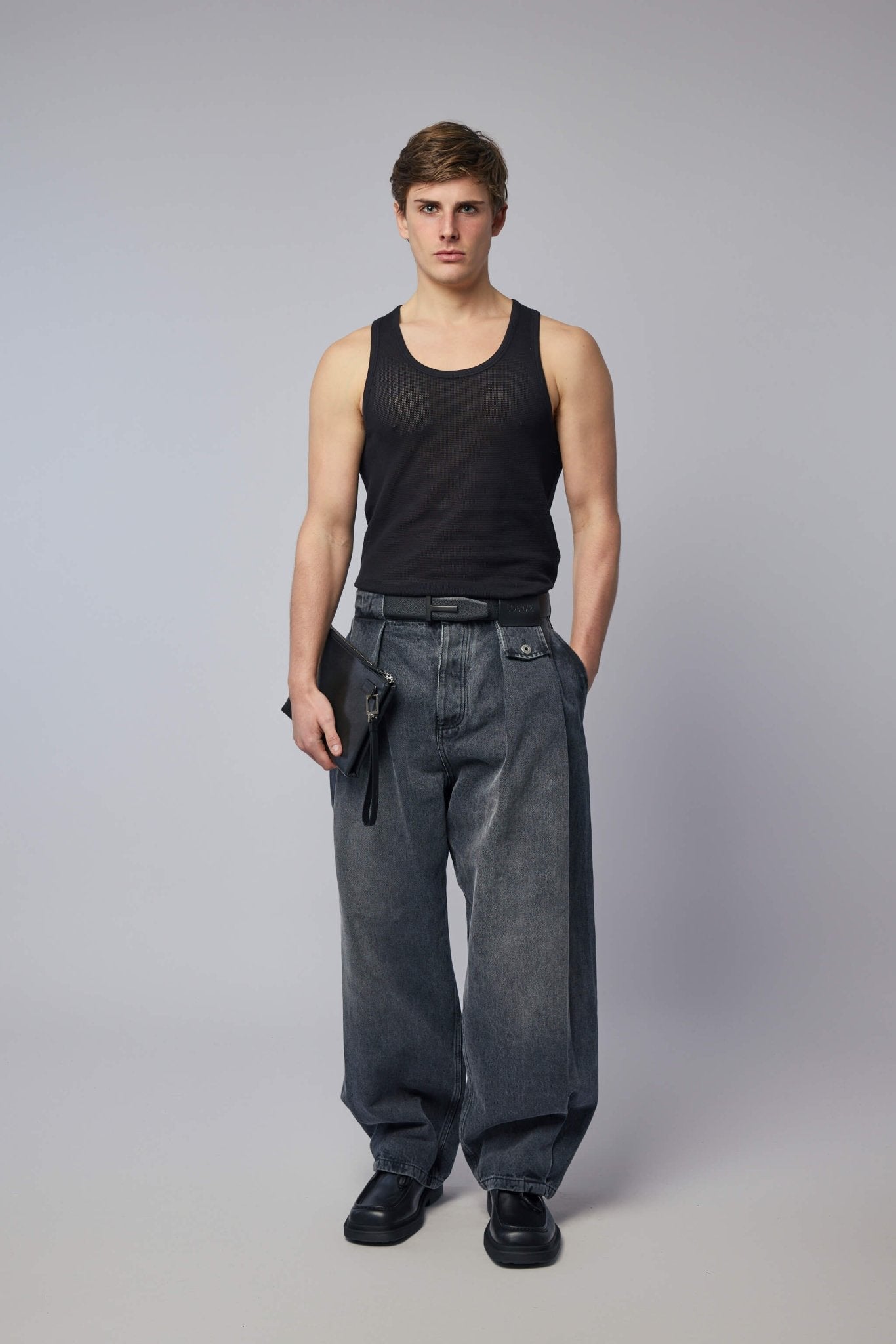 Cotton Mesh Tank