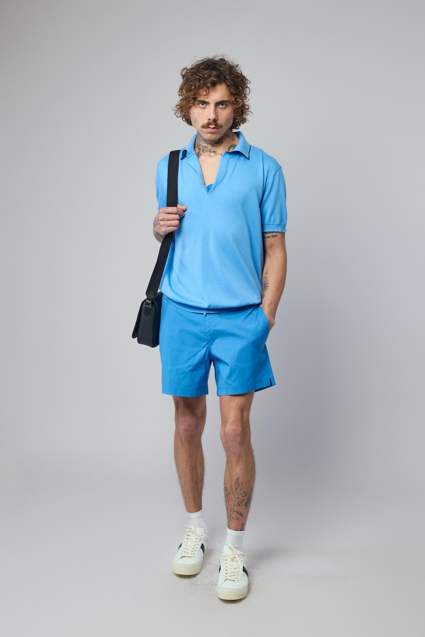 Cotton Silk Tipping Polo