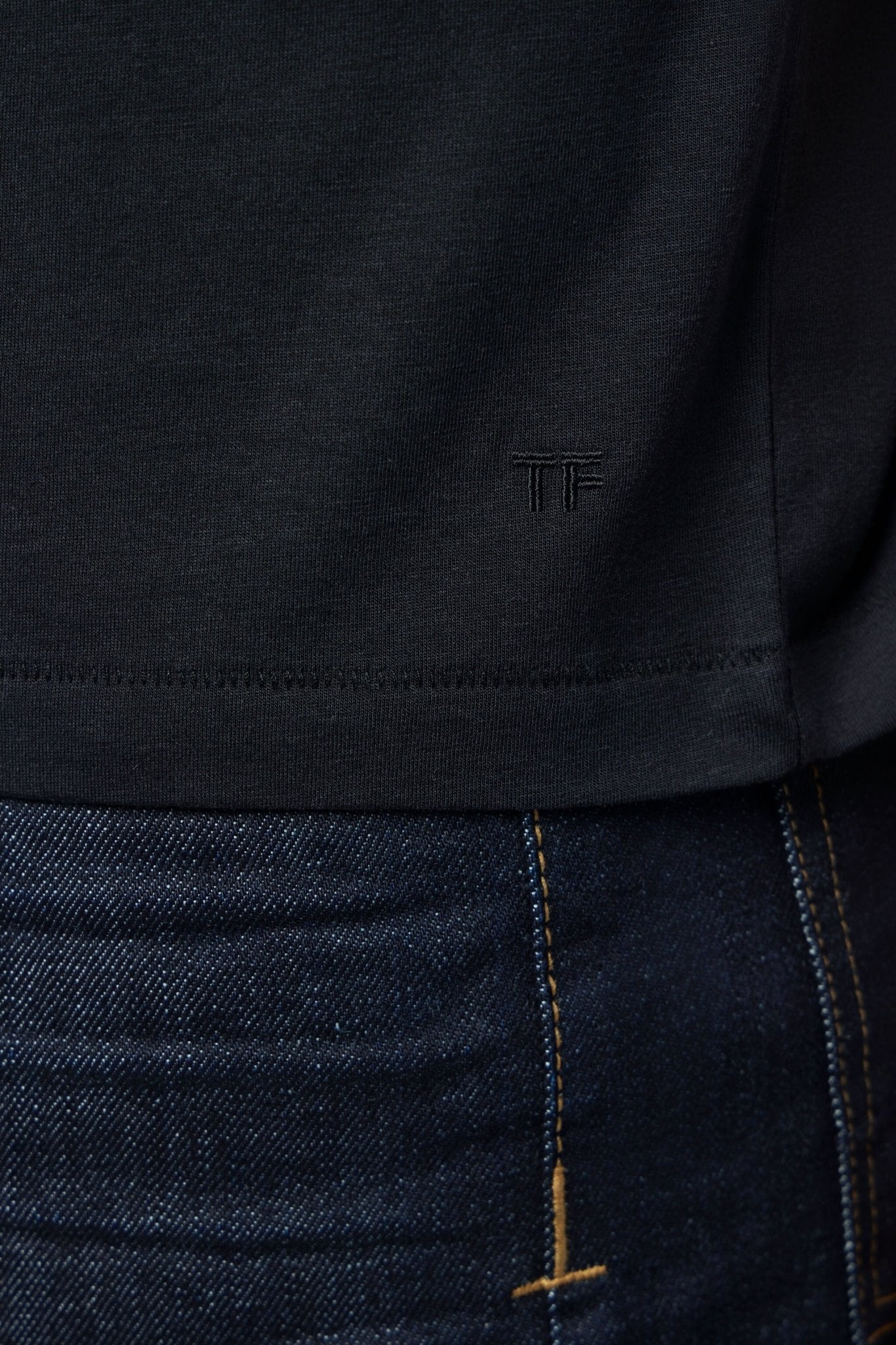 Lyocell Cotton Crew Neck T-shirt
