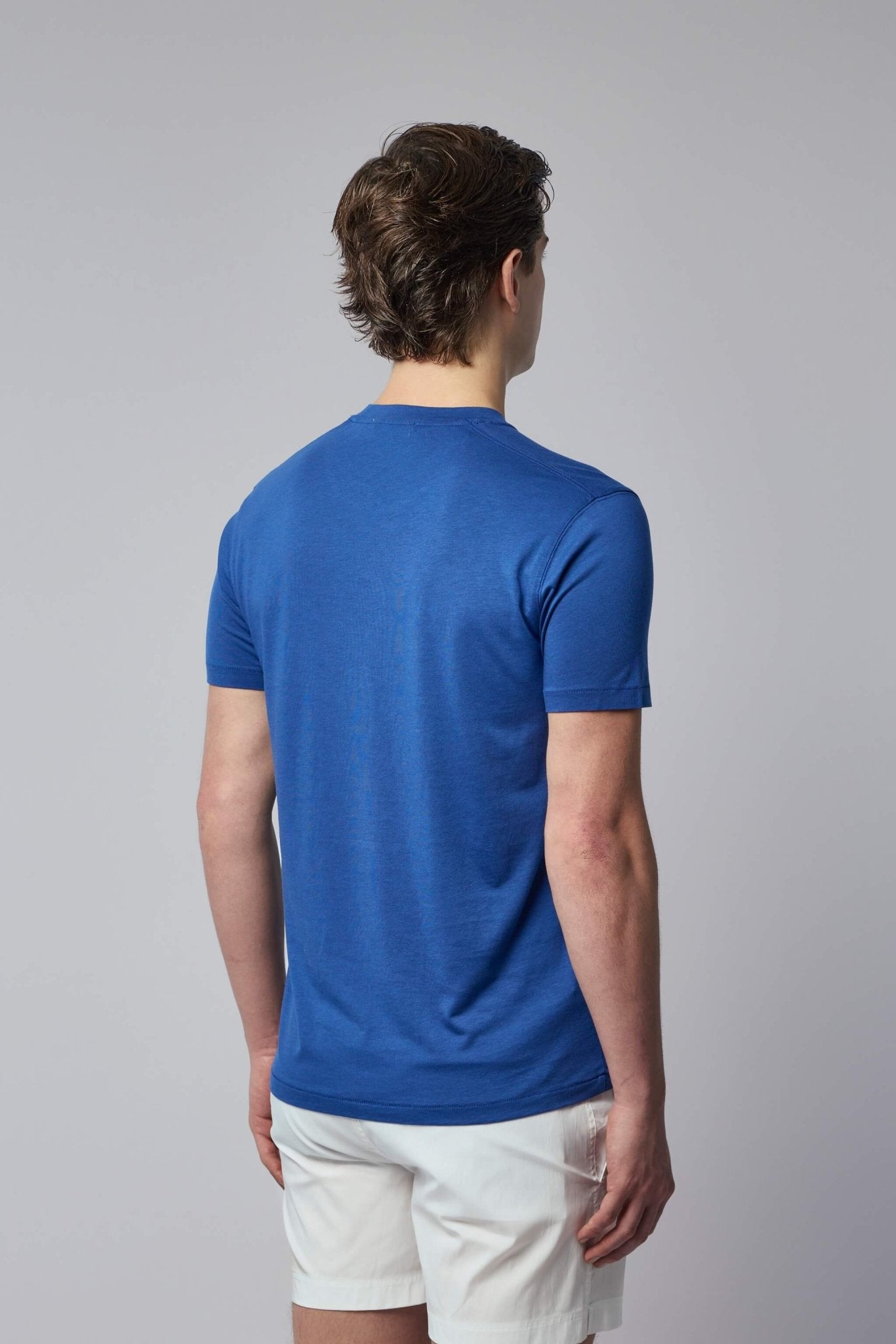 Lyocell Cotton Crew Neck T-shirt