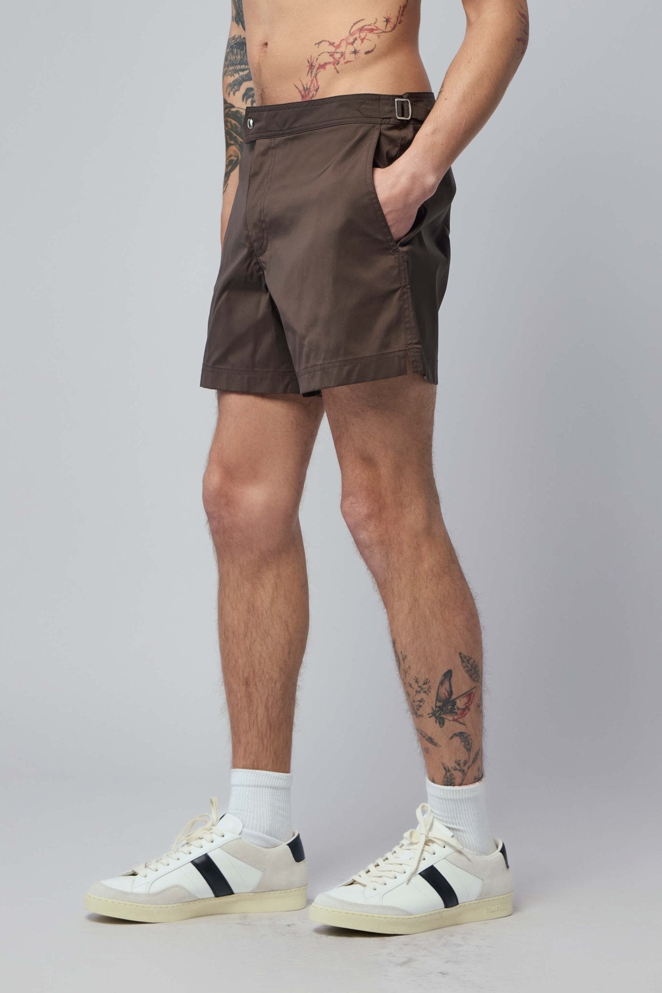 Micro Compact Poplin Wr Swim Short