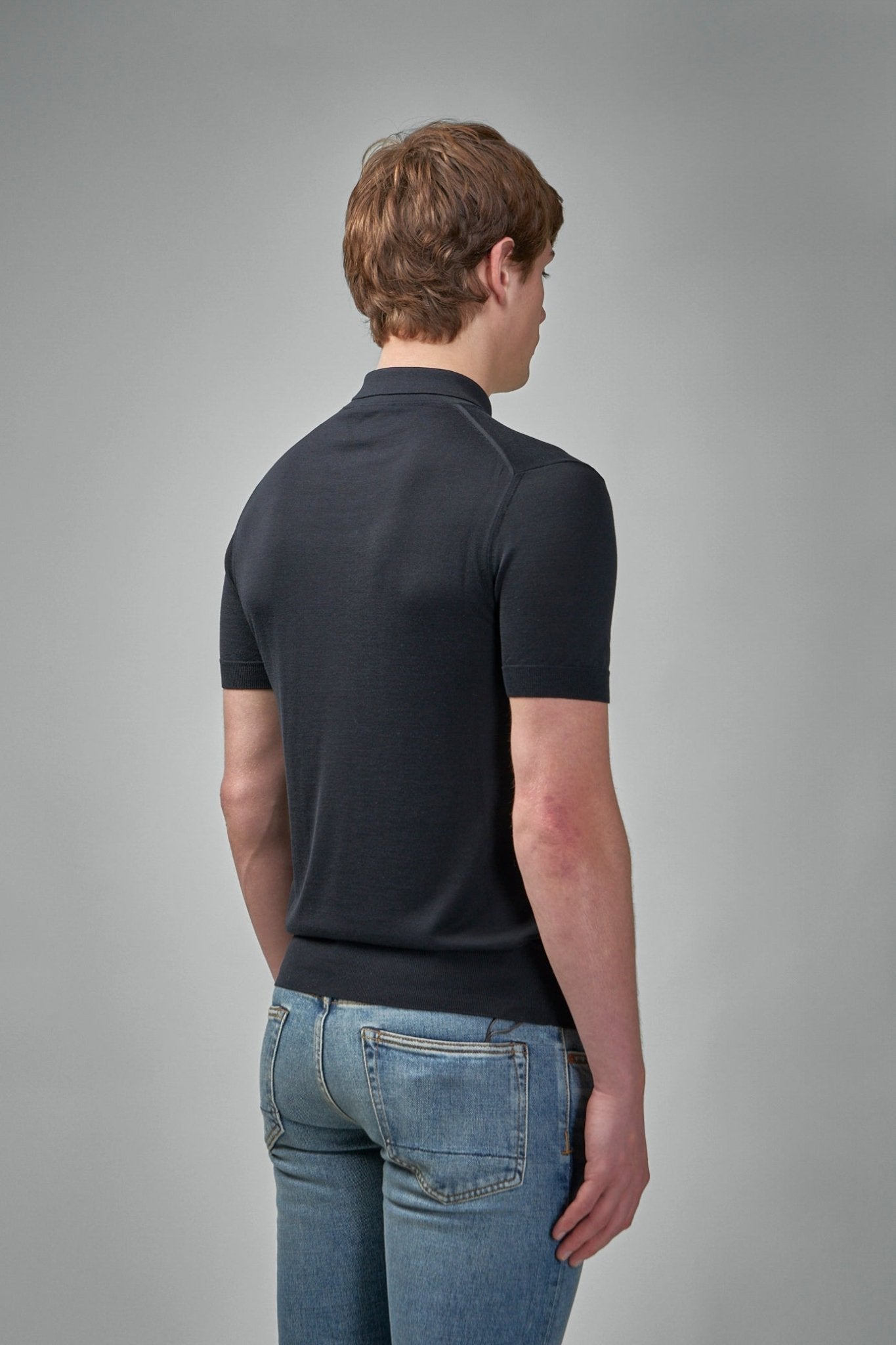 Silk Viscose Polo