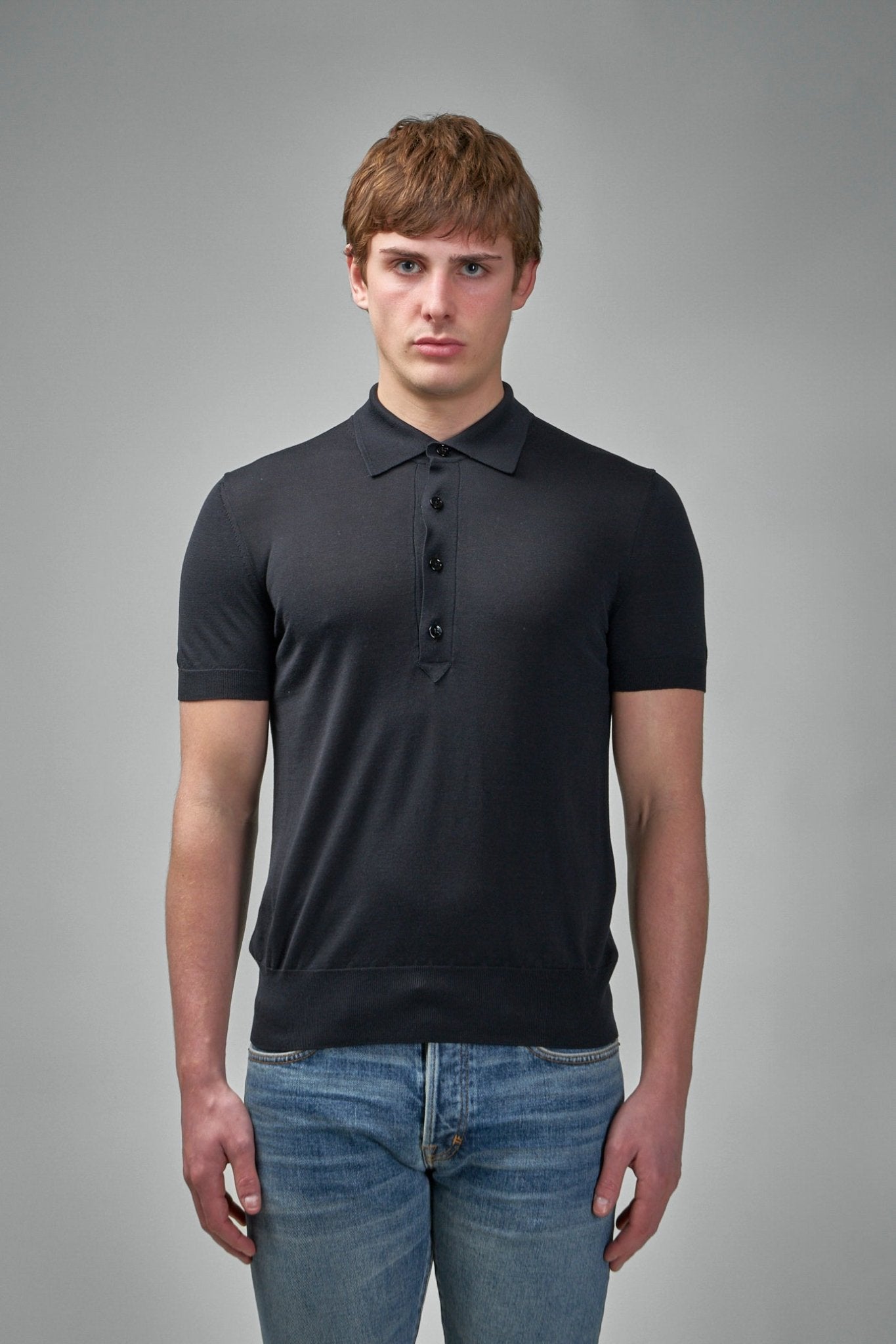 Silk Viscose Polo