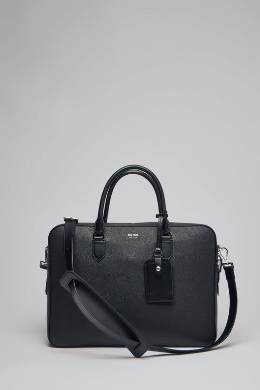 Grain Leather Elliot Briefcase