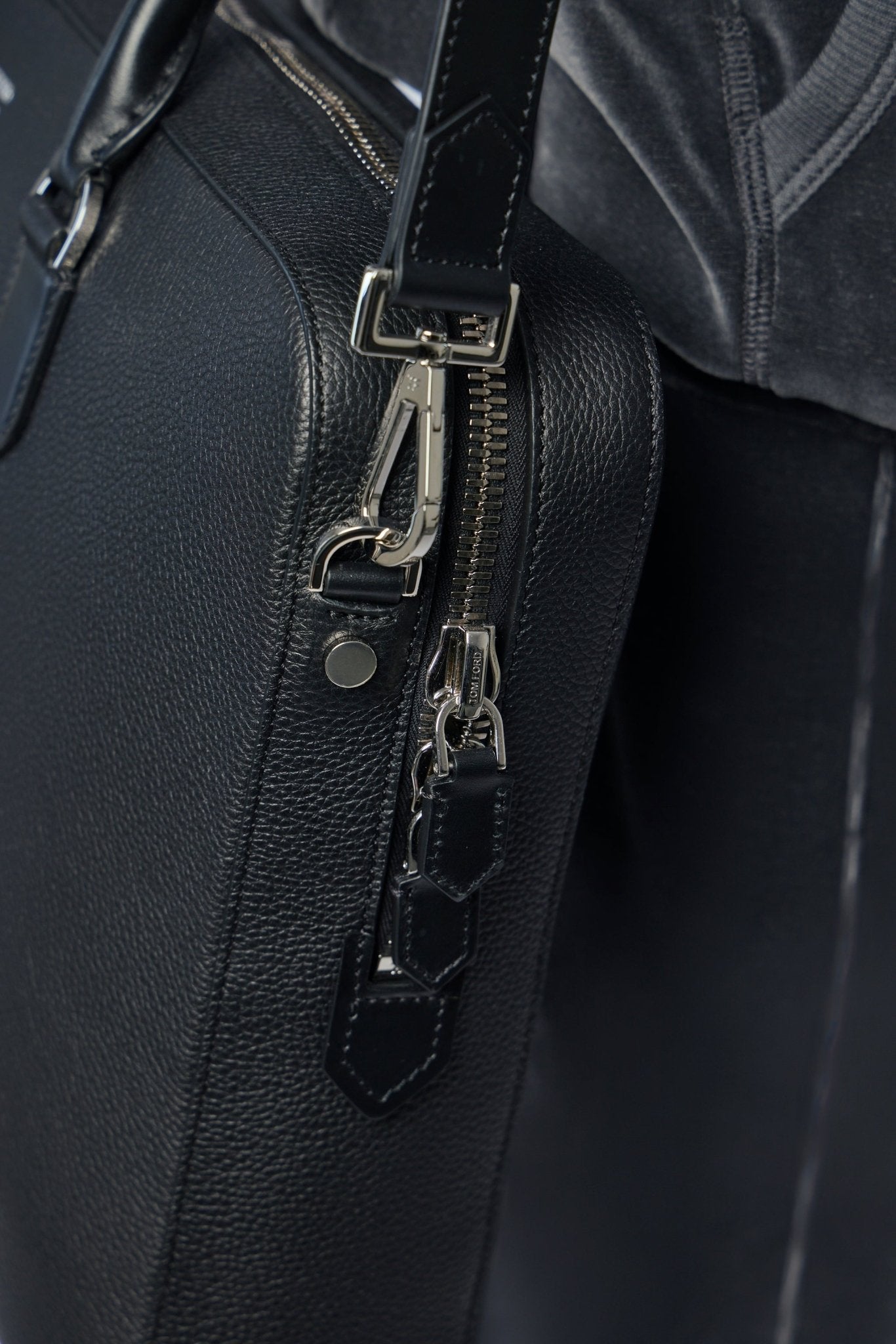 Grain Leather Elliot Briefcase