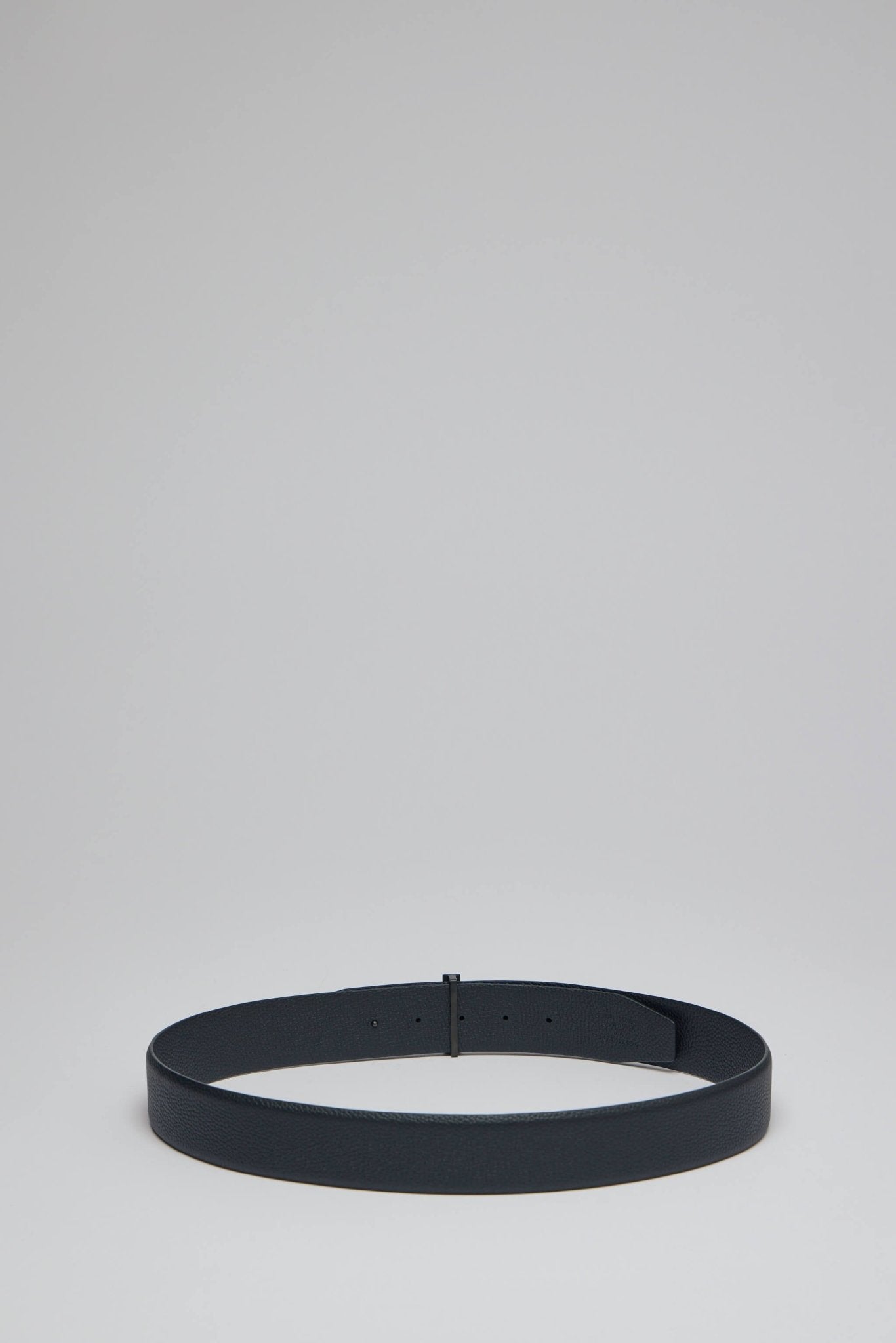 Grain Leather T Icon Belt