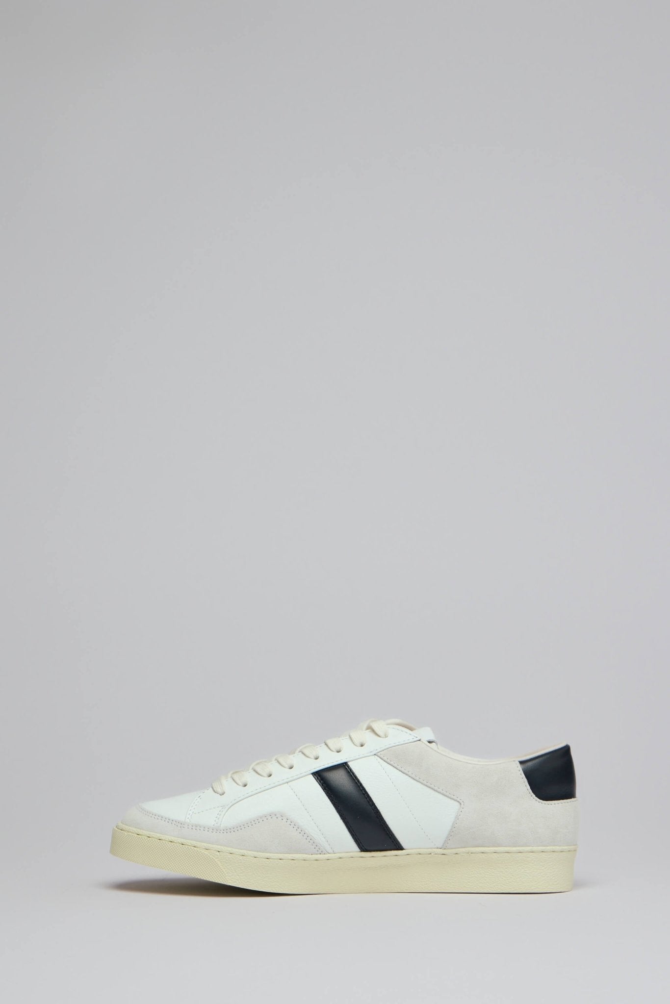 Grain Leather and Suede Blake Sneaker
