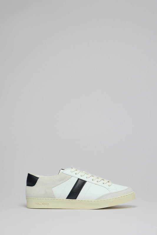 Grain Leather and Suede Blake Sneaker