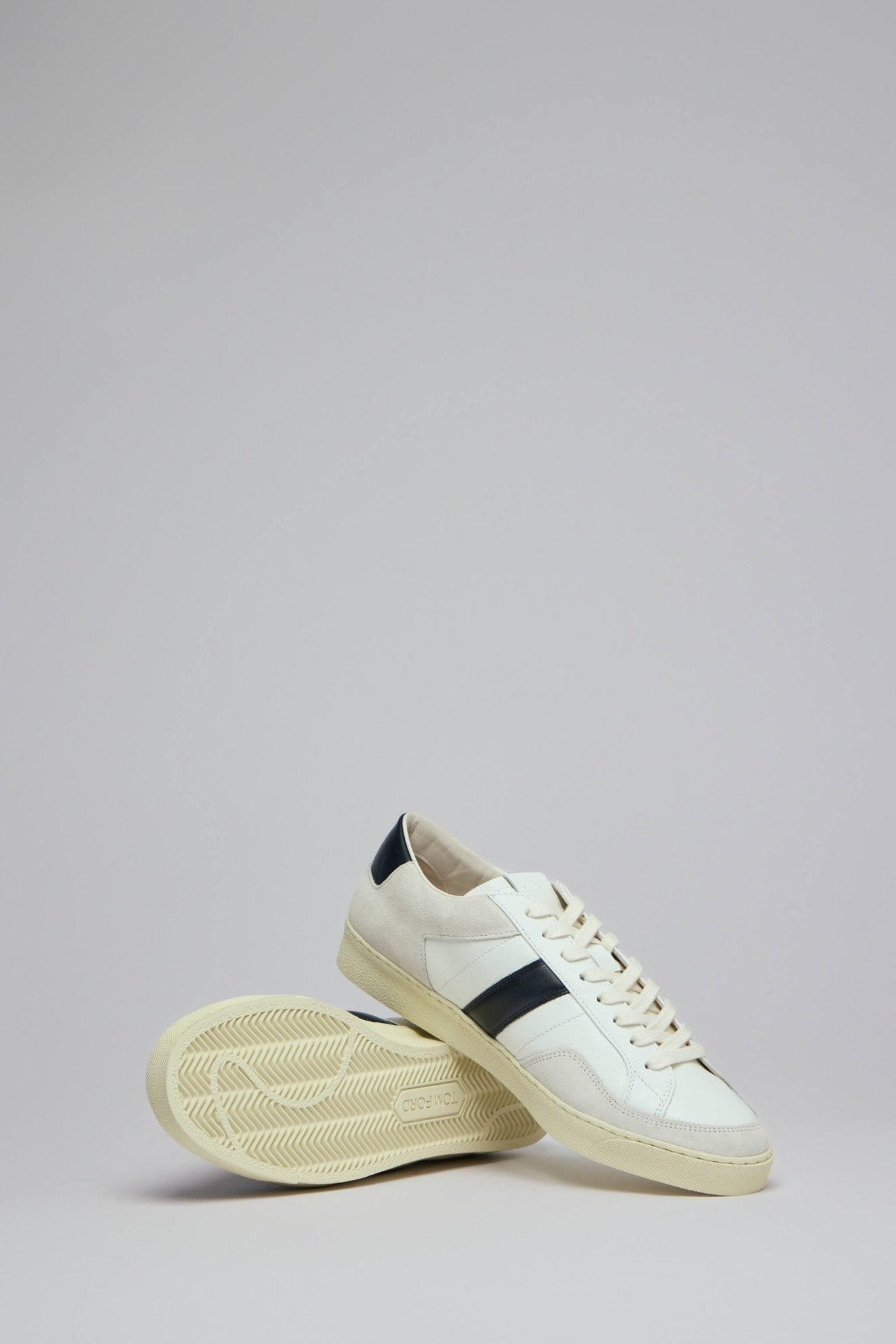 Grain Leather and Suede Blake Sneaker