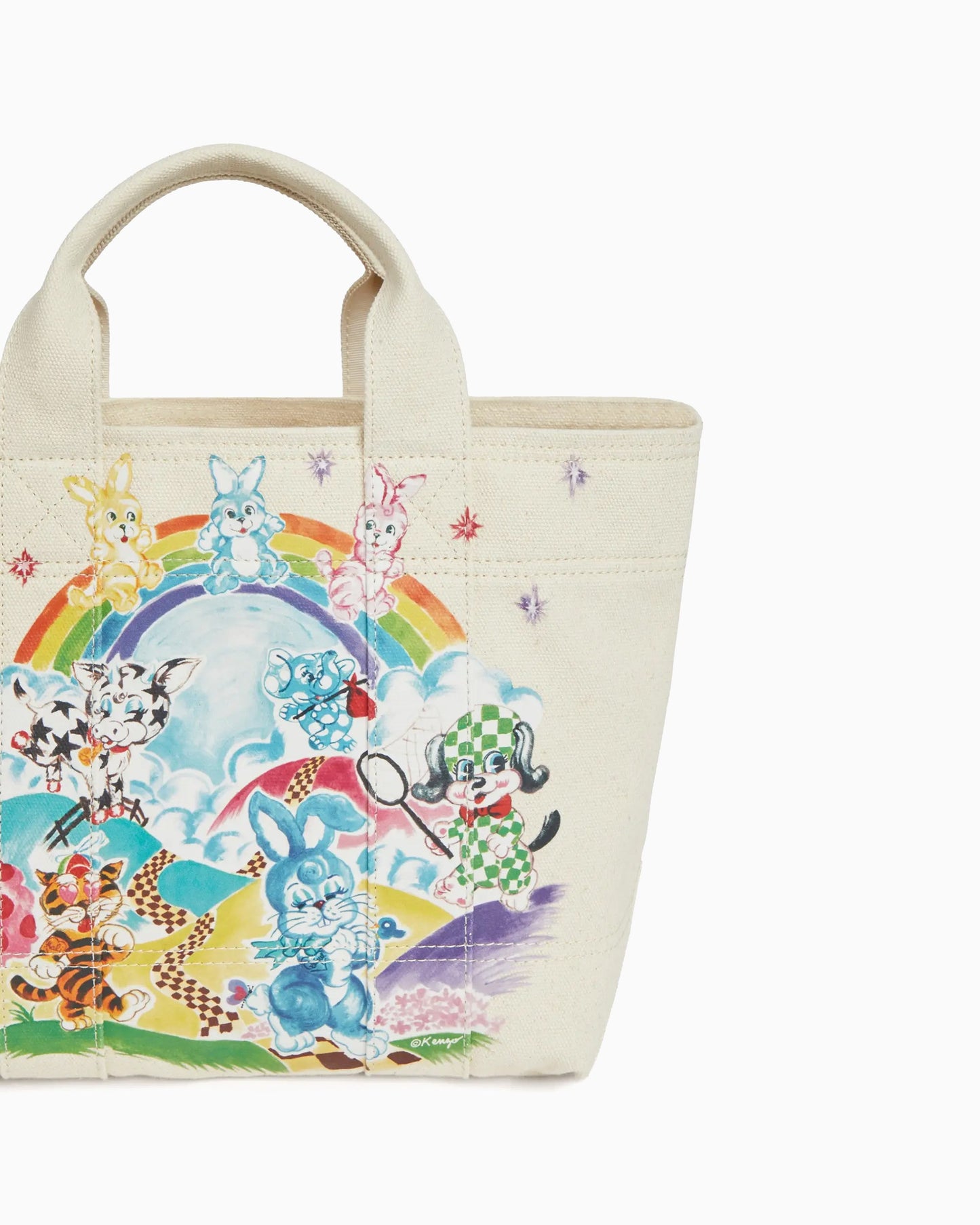Tote Bag Kenzo Cartoon Unisex