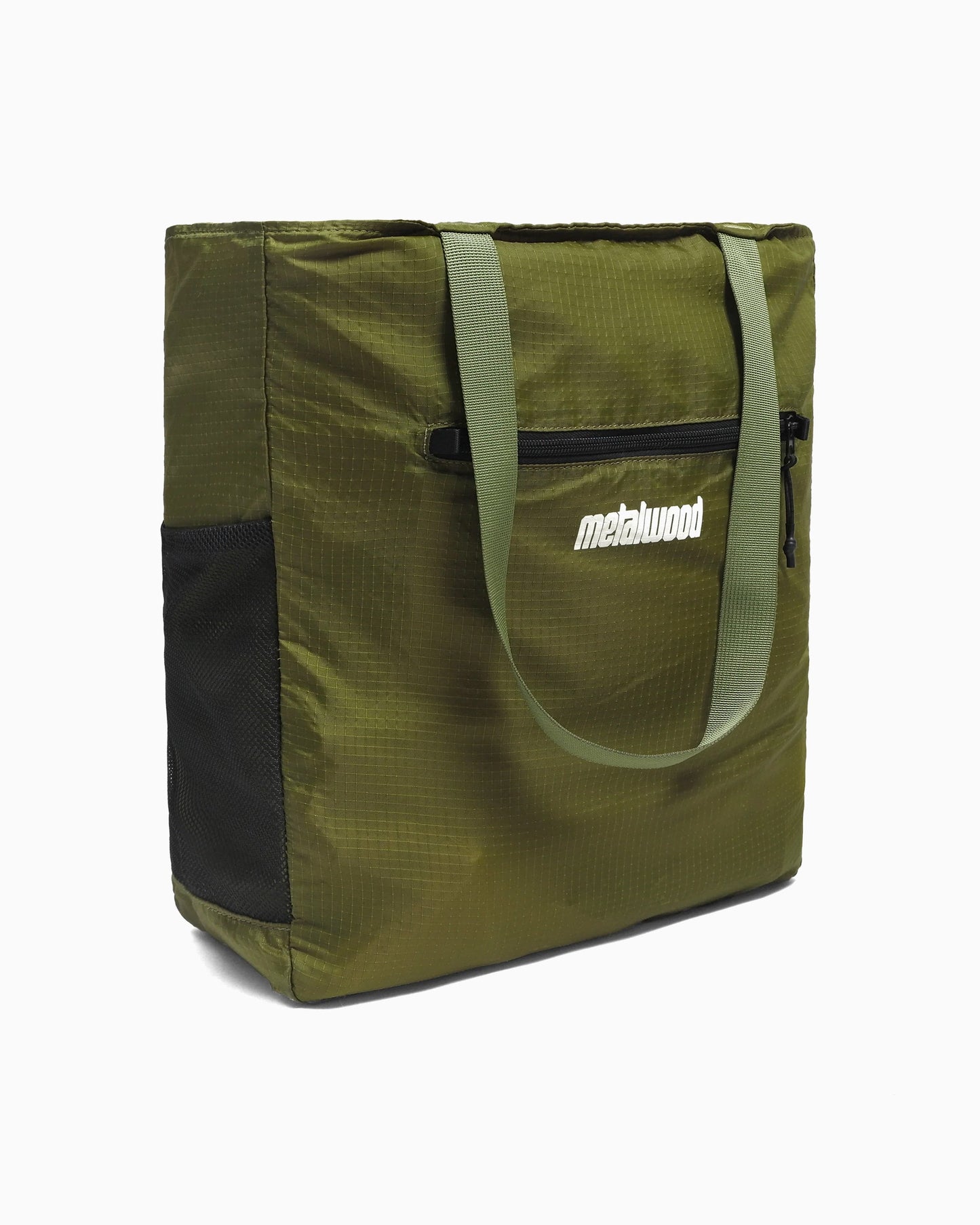 Tote Bag Metalwood Pocketable Unisex