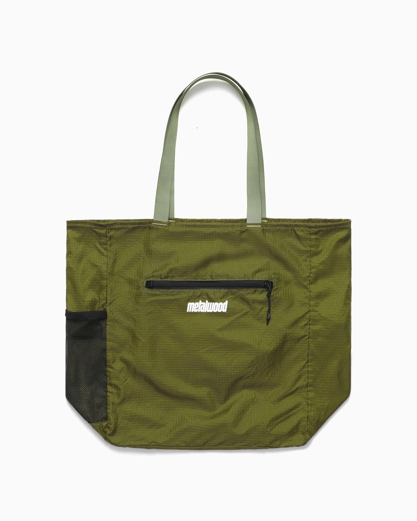 Tote Bag Metalwood Pocketable Unisex