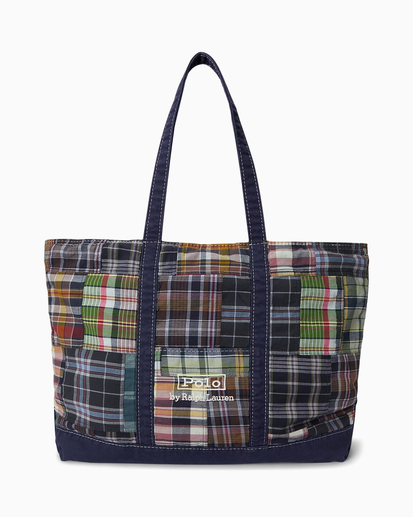 Tote Bag Polo Ralph Lauren Madras Patchwork Unisex