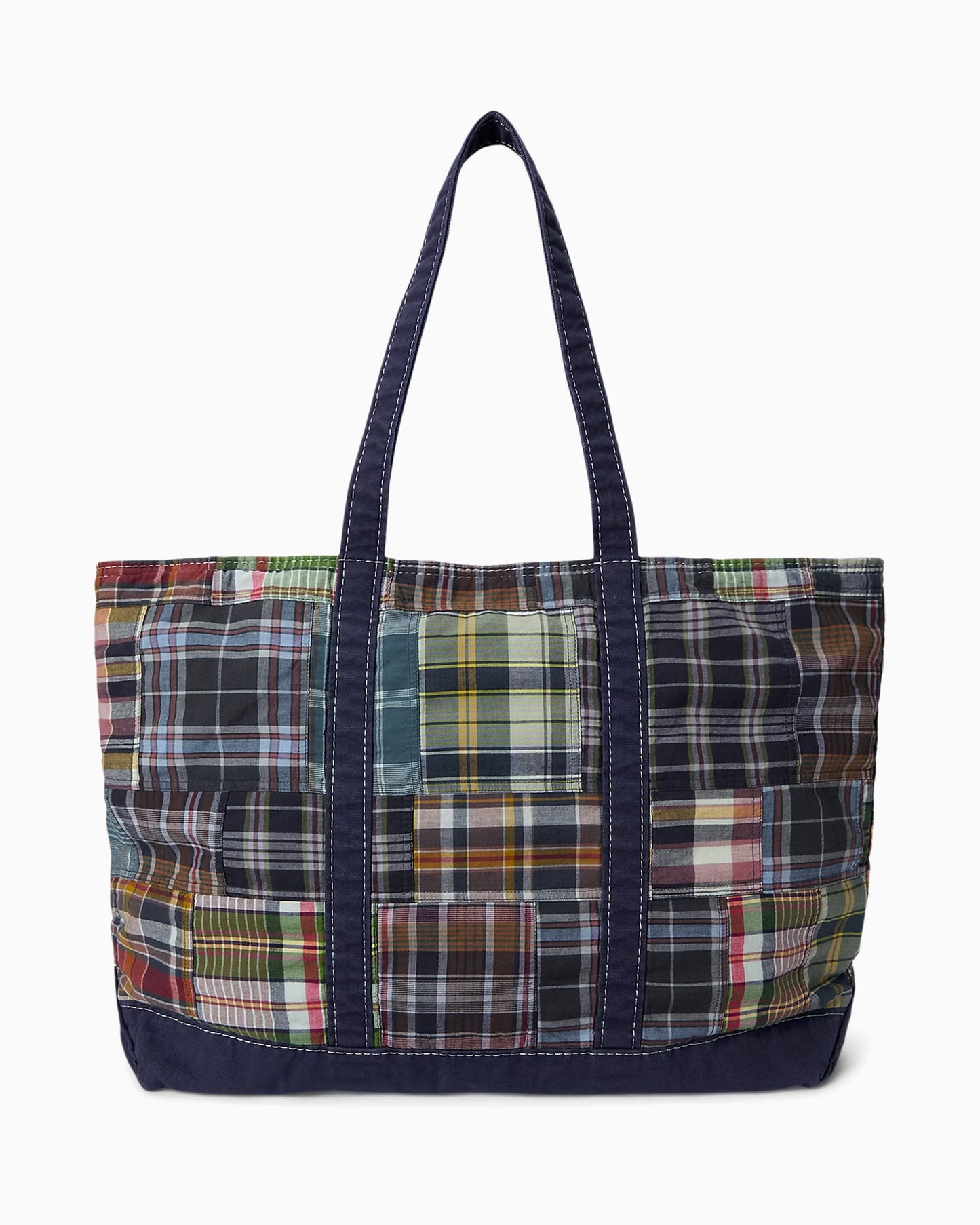 Tote Bag Polo Ralph Lauren Madras Patchwork Unisex