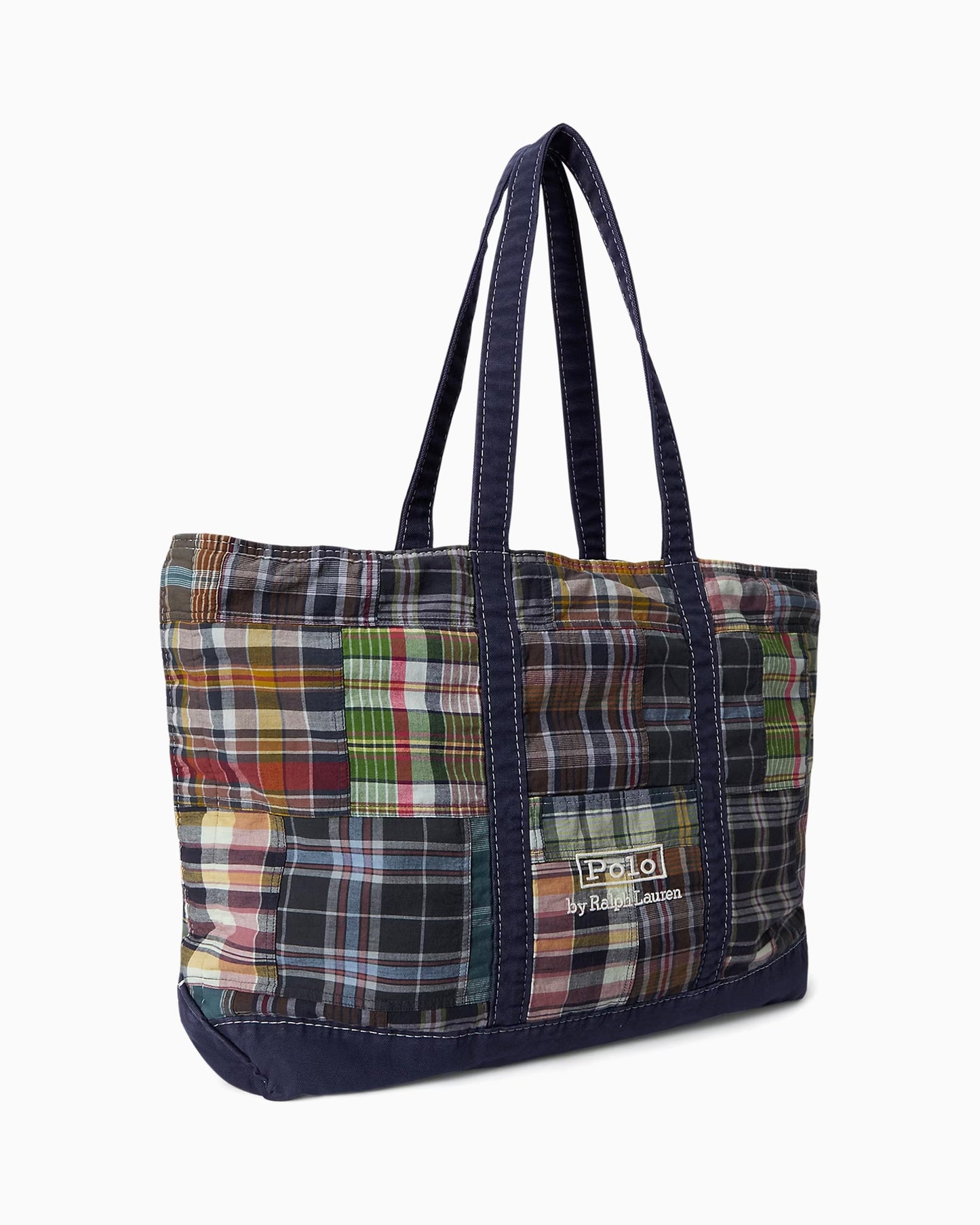 Tote Bag Polo Ralph Lauren Madras Patchwork Unisex