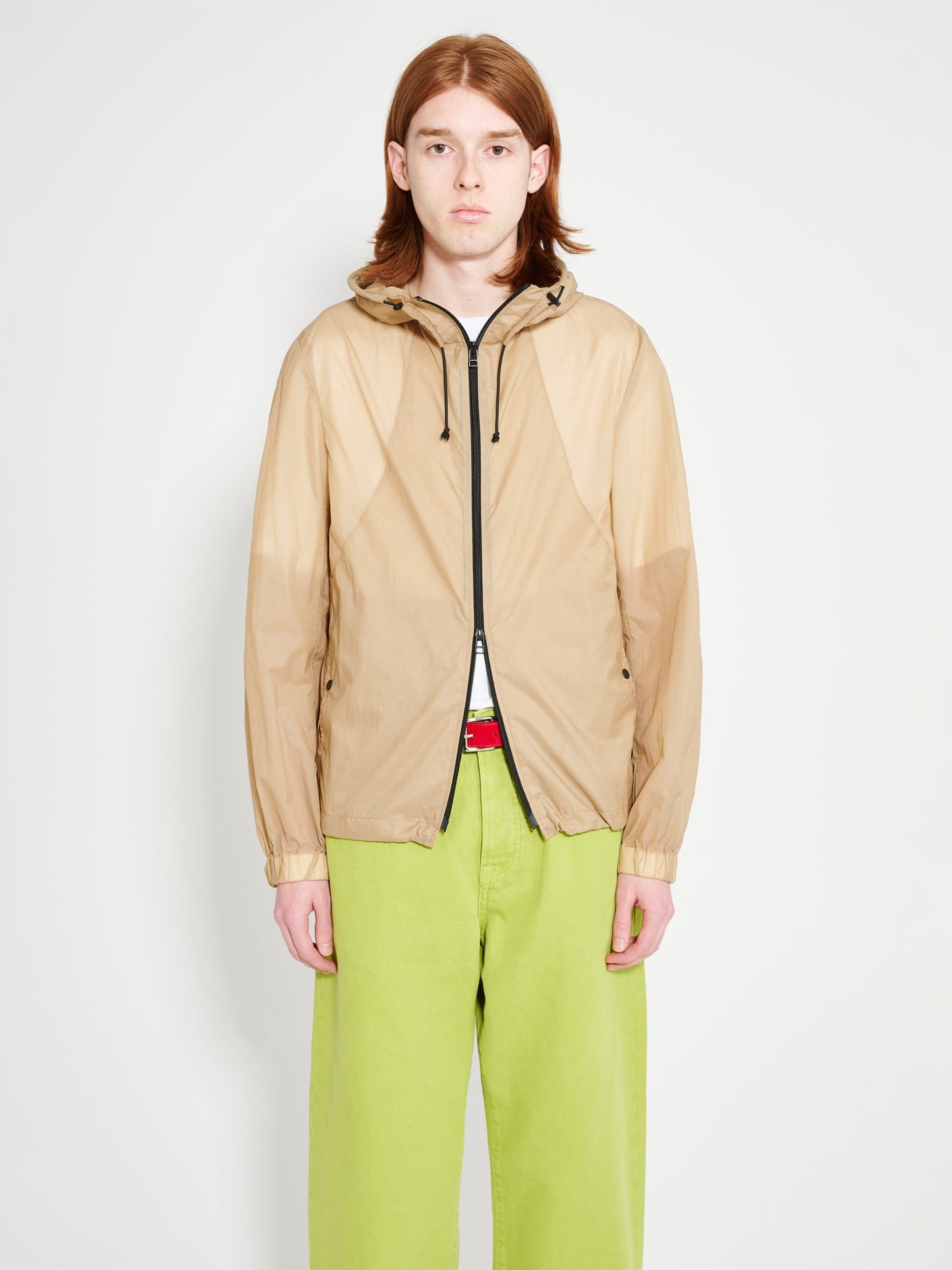 TRÈS BIEN everywear Semi Raglan Windbreaker Nylon Beige