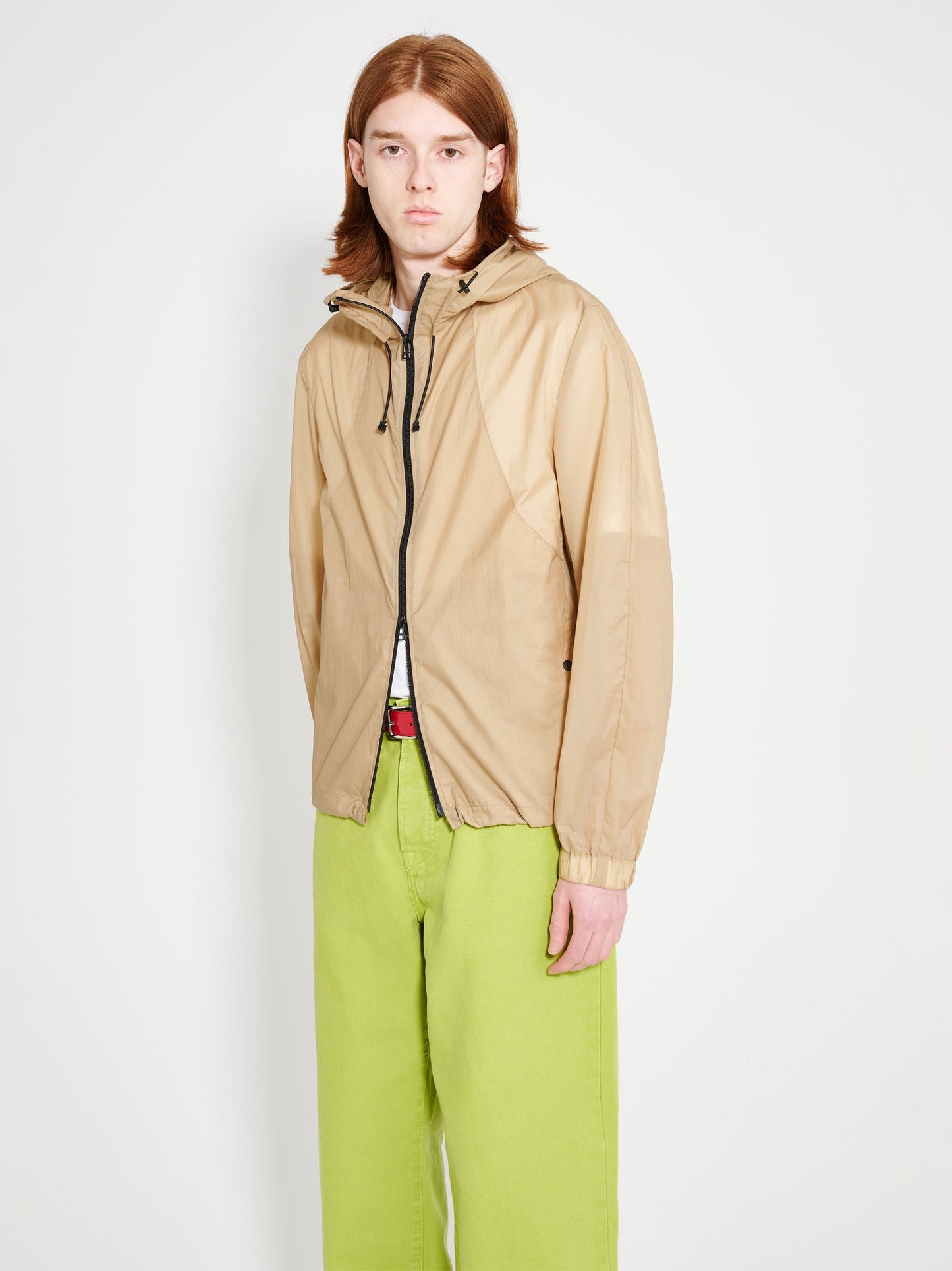 TRÈS BIEN everywear Semi Raglan Windbreaker Nylon Beige