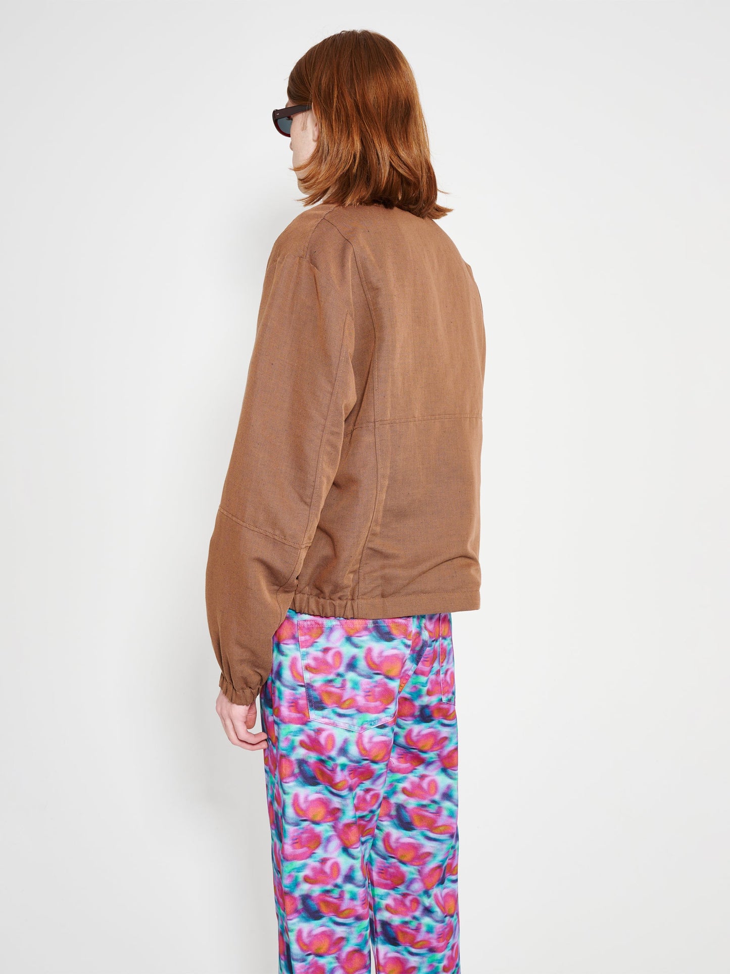 TRÈS BIEN everywear Zip Blouson Hemp Brown