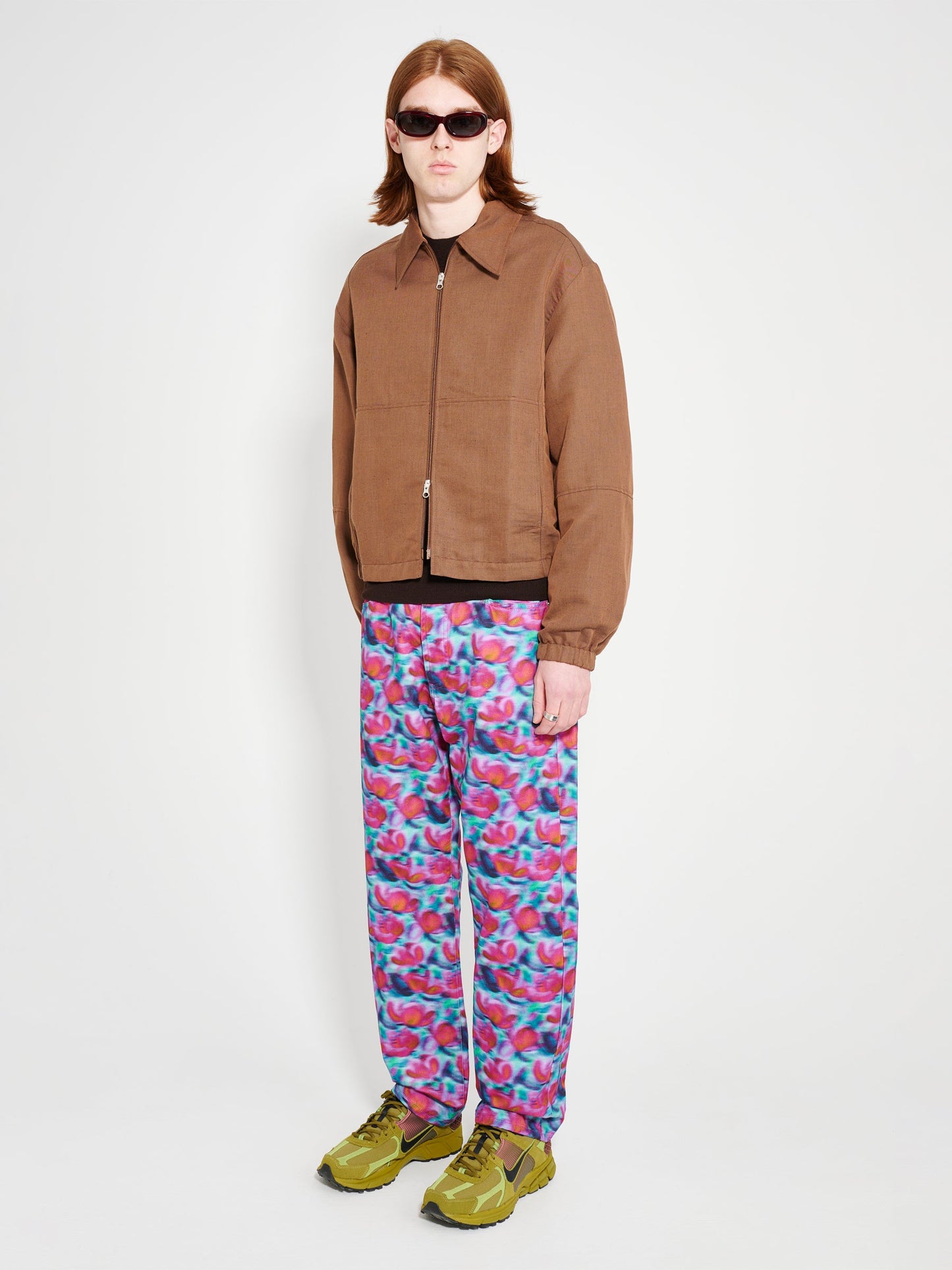 TRÈS BIEN everywear Zip Blouson Hemp Brown