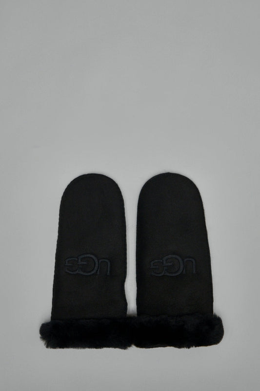 Sheepskin Embroider Mitten