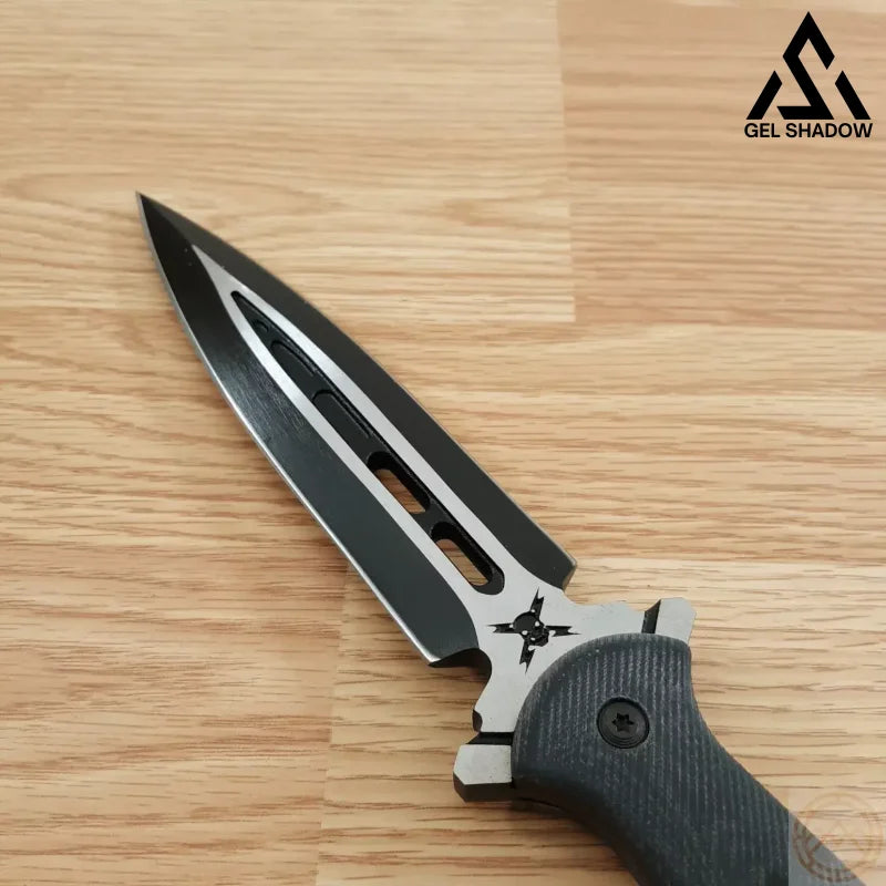 United Cutlery 11 5/8 M48 Talon Dagger Black Fixed Blade Knife + Sheath 3336-GS81