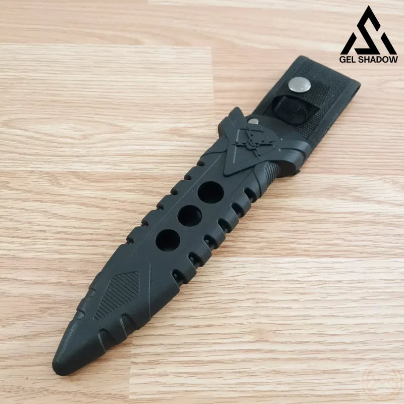 United Cutlery 11 5/8 M48 Talon Dagger Black Fixed Blade Knife + Sheath 3336-GS81