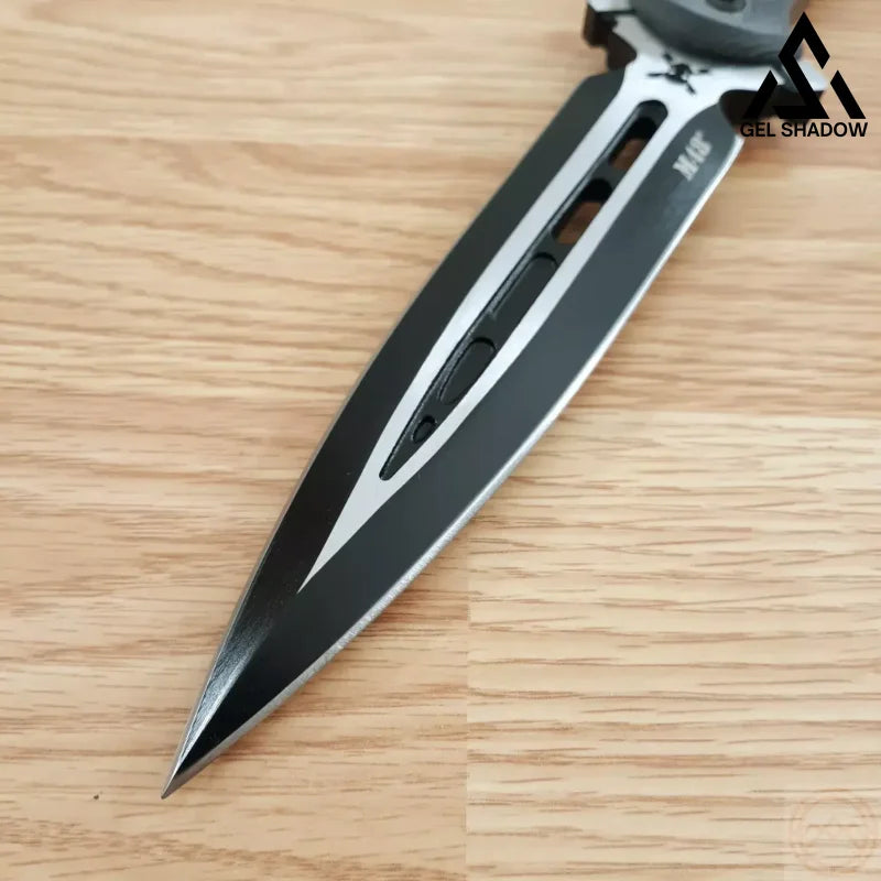 United Cutlery 11 5/8 M48 Talon Dagger Black Fixed Blade Knife + Sheath 3336-GS81