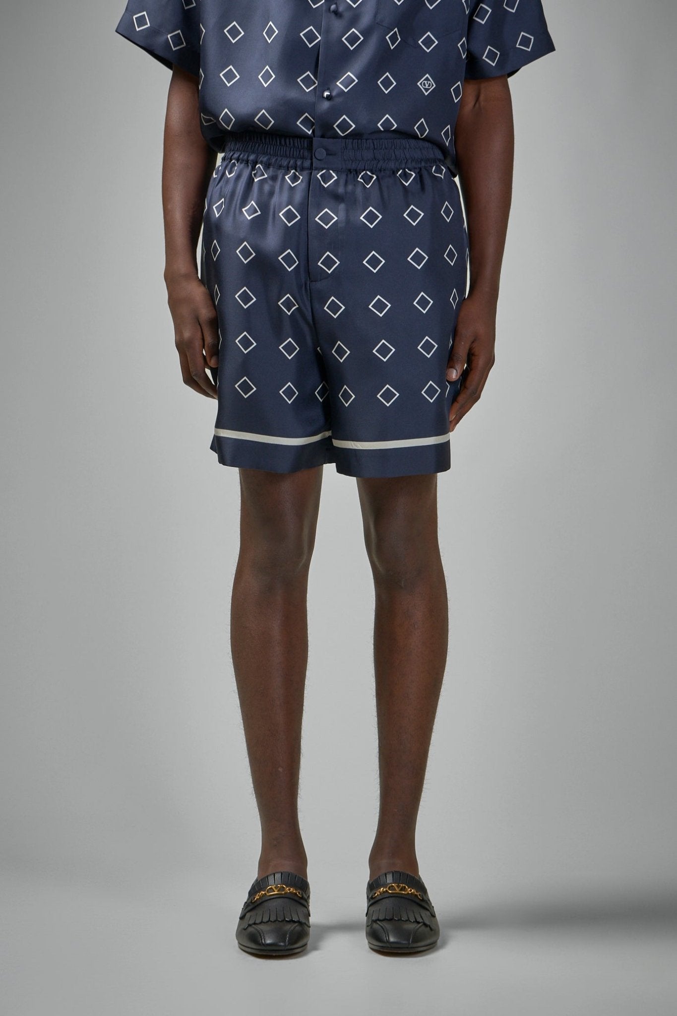Opticool Print Silk Twill Shorts