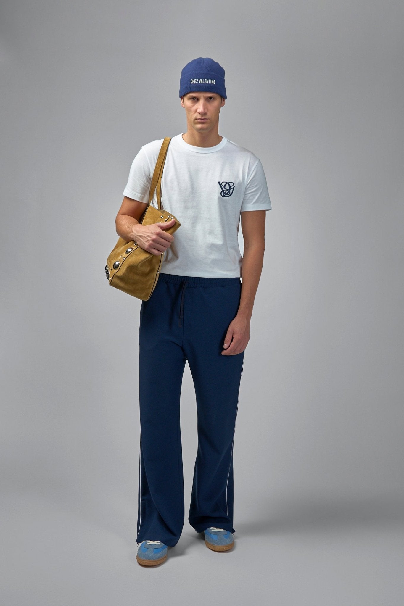Cotton T-Shirt With VG Patch