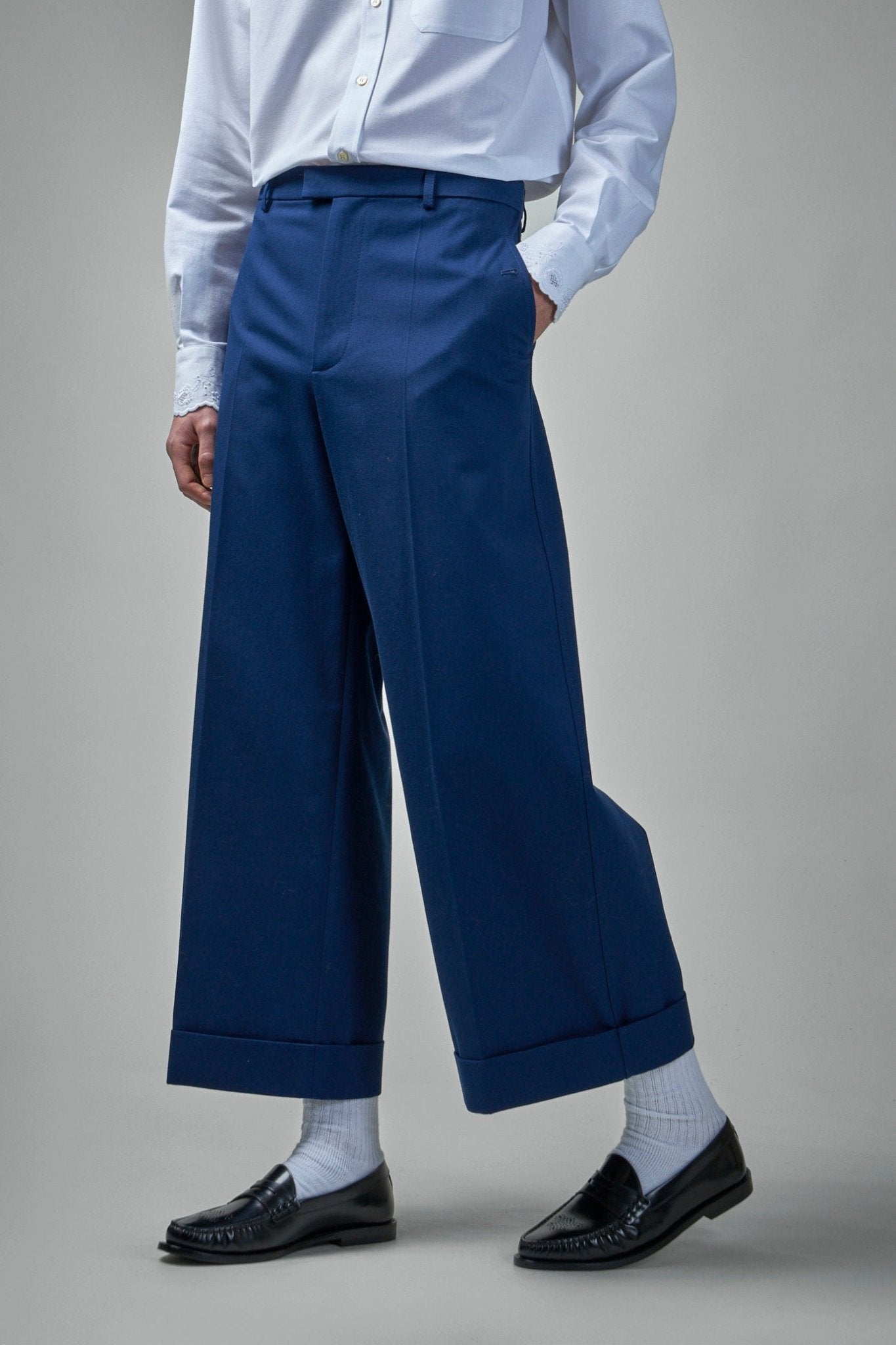 Pants in Cotton Gabardine
