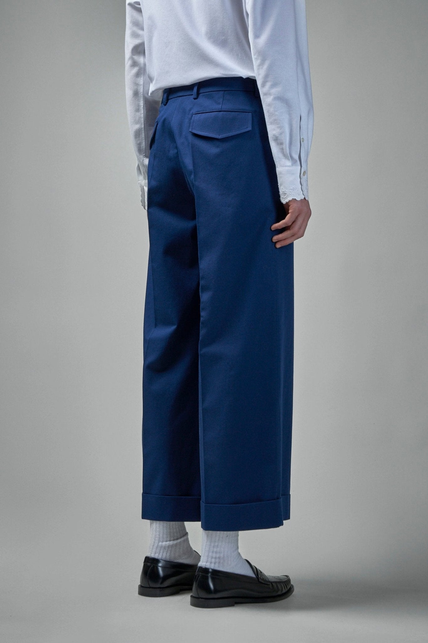 Pants in Cotton Gabardine