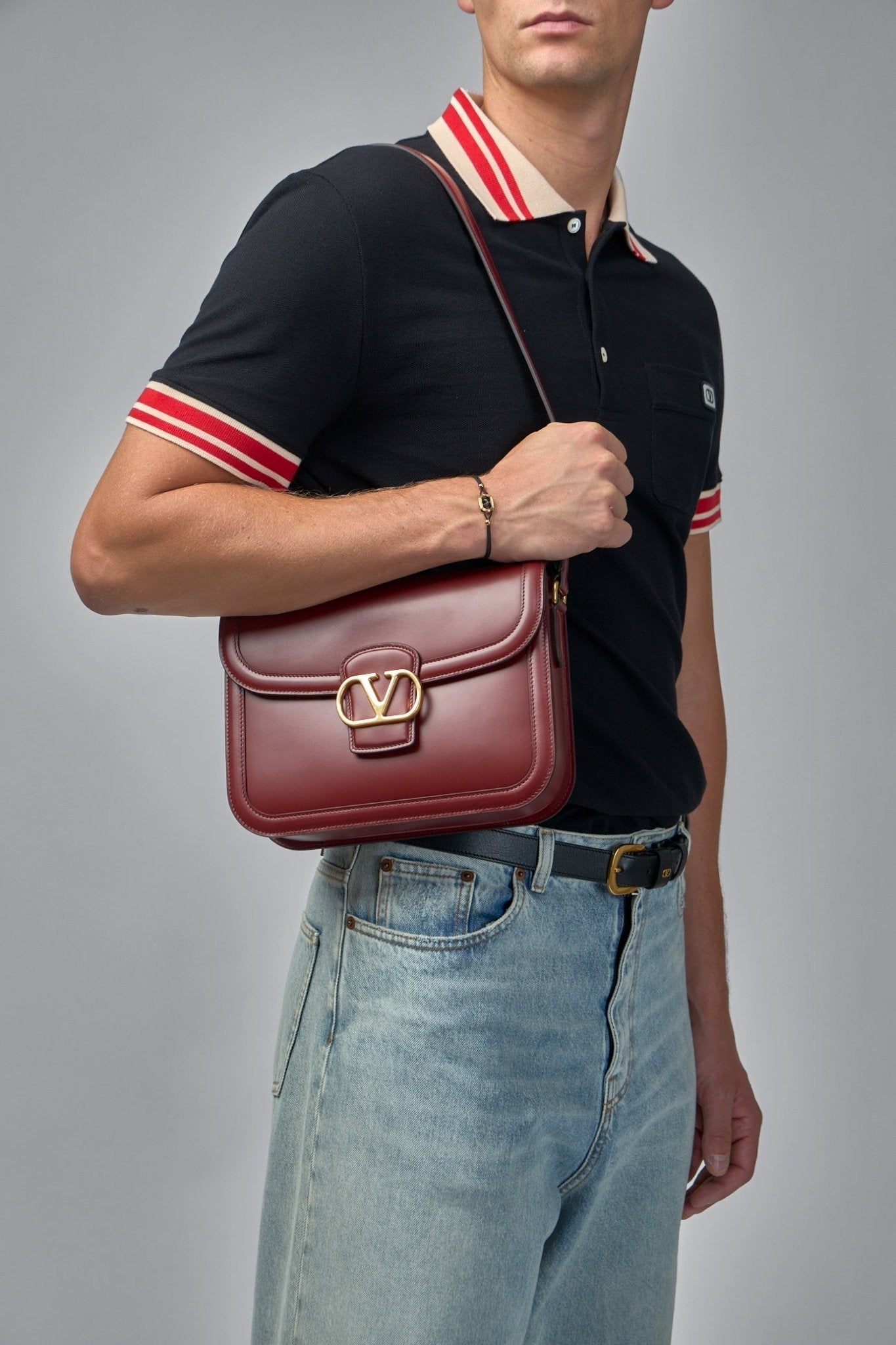 Foldover Top Shoulder Bag