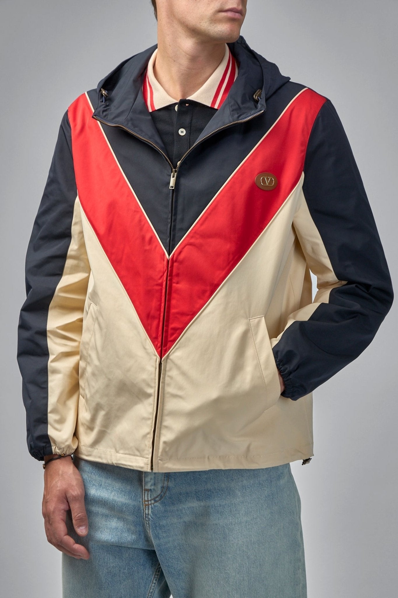 Vlogo Signature Windbreaker Jacket