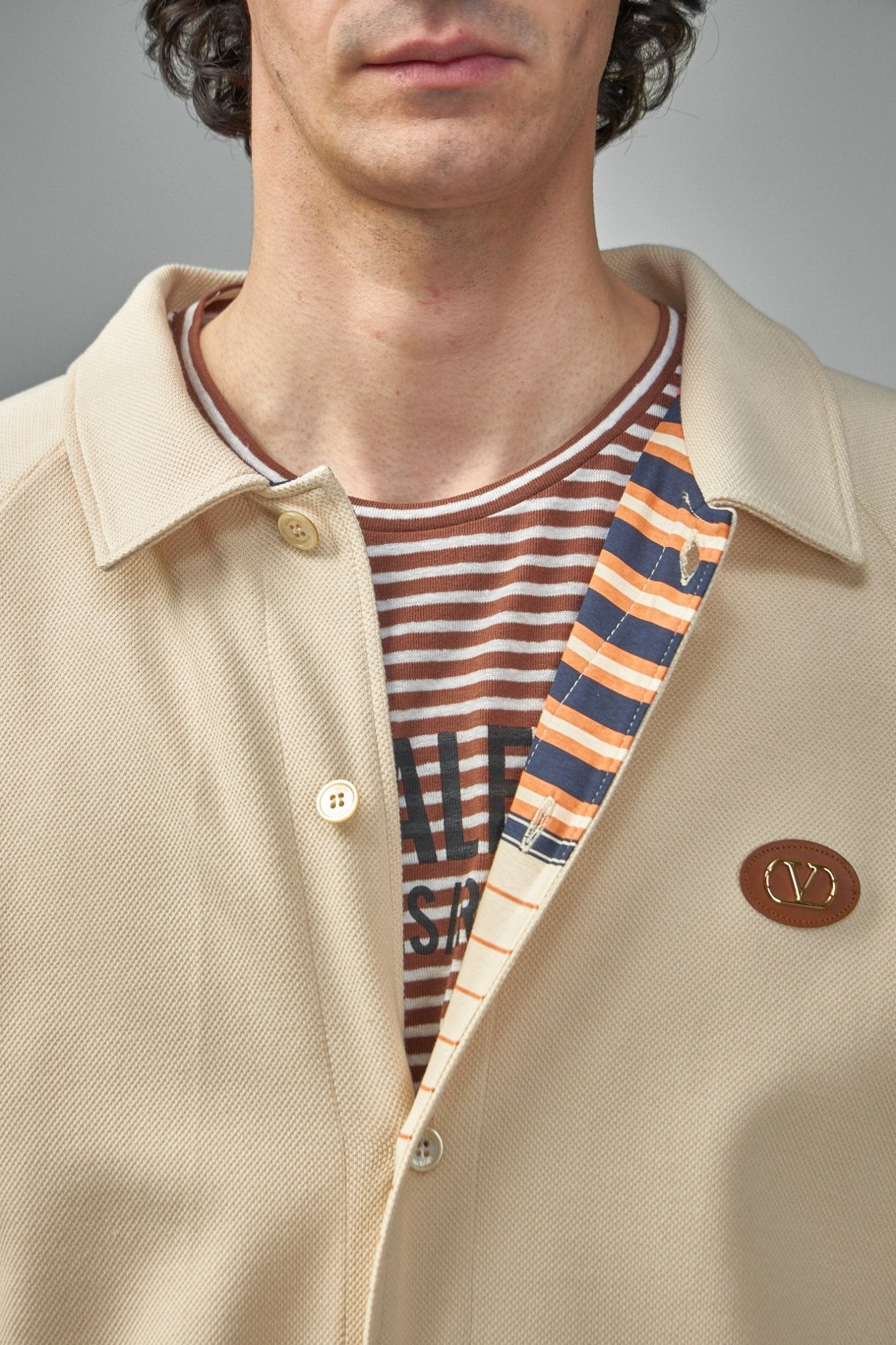 Jersey Felpa Vlogo Signature Cotton Sweatshirt