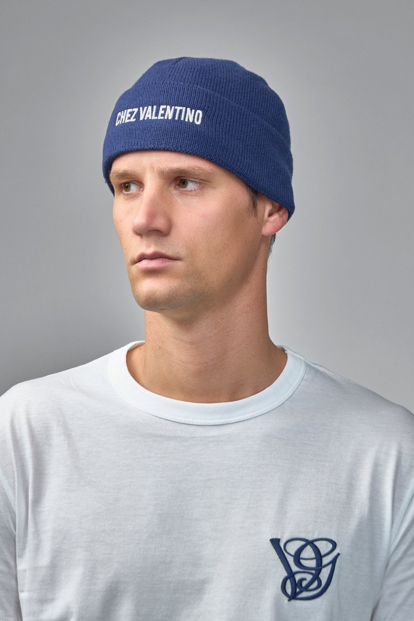 Logo Embroidered Knitted Beanie