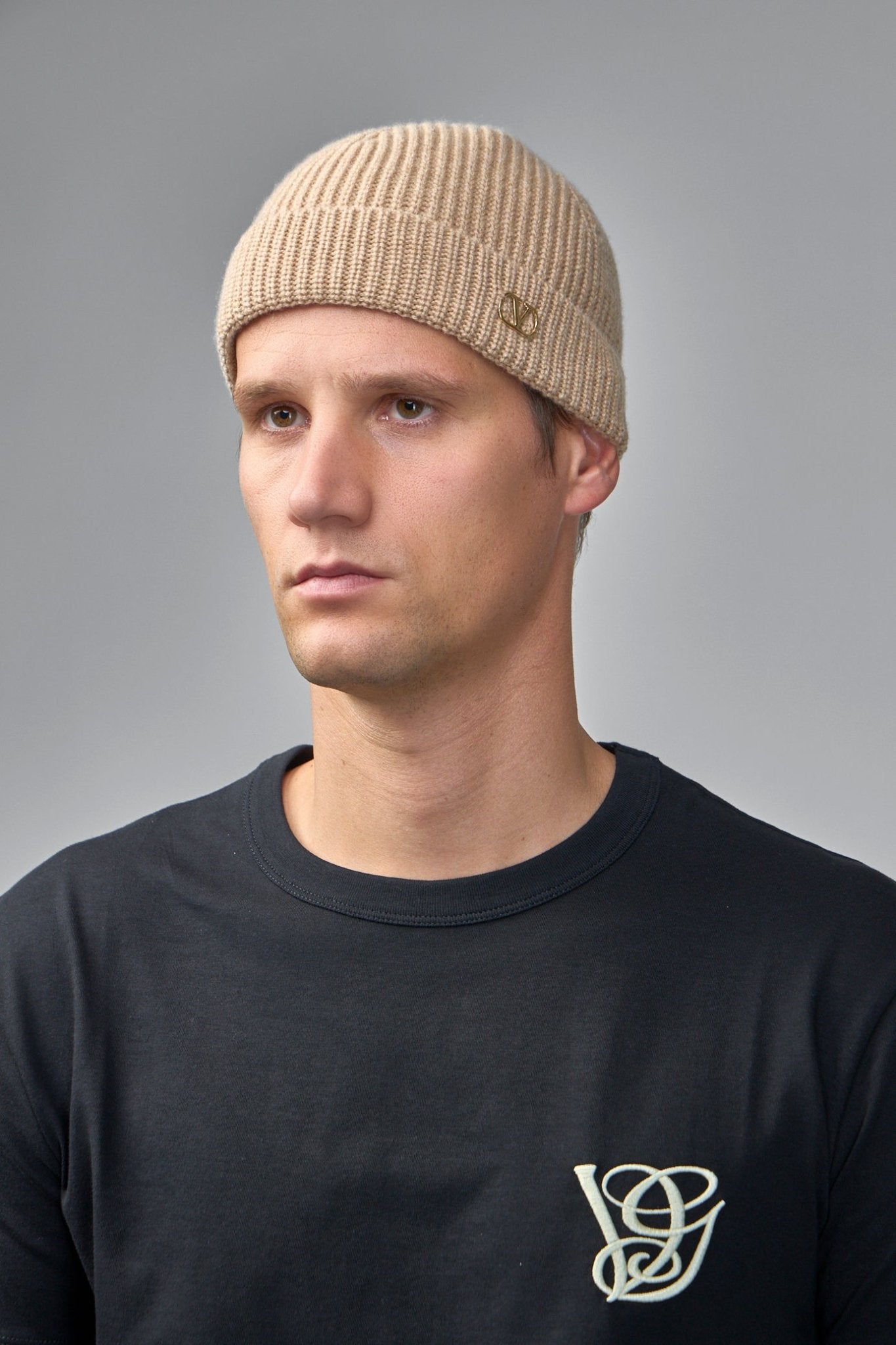 VLogo Signature Knitted Beanie