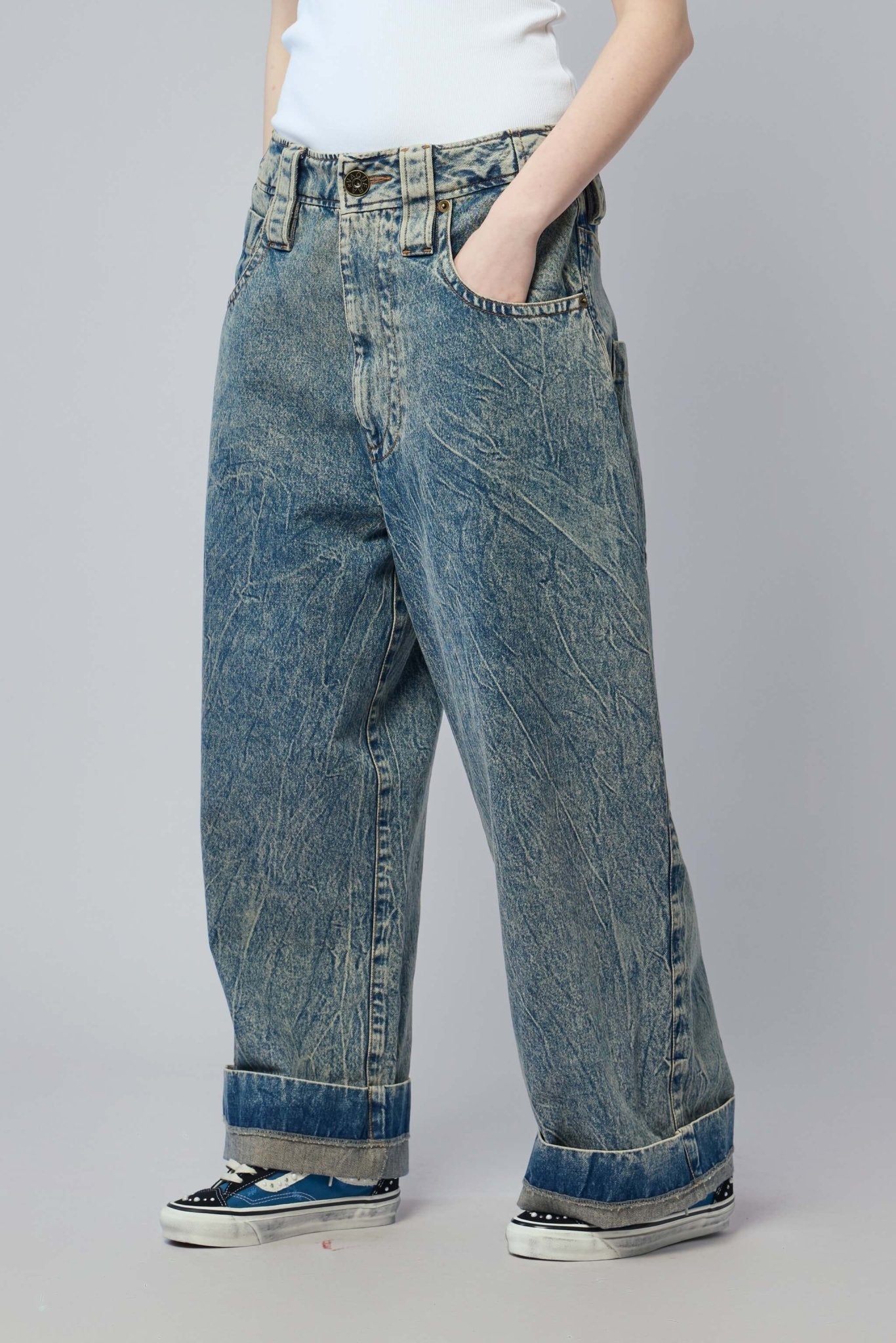 Women Baby Jeans Woven