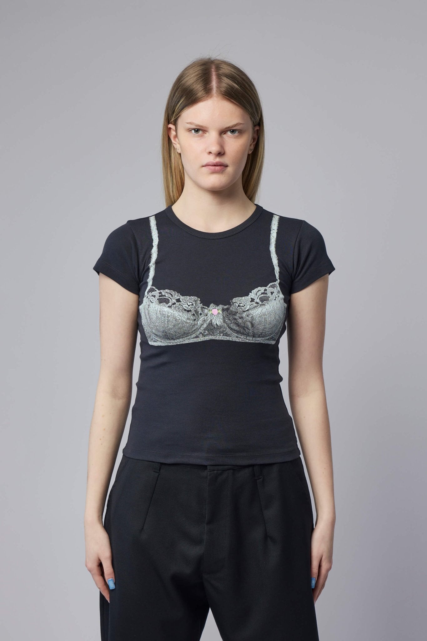 Bra Baby Tee Knit