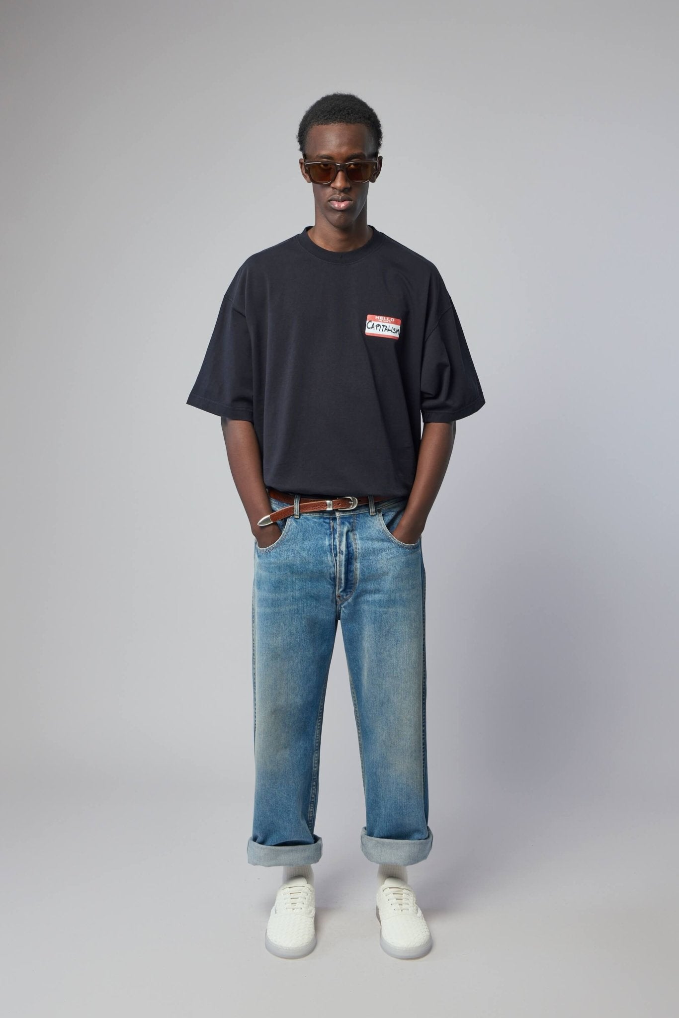 Sticker T-shirt