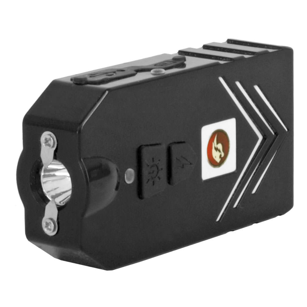 Black Volta Compact Self Defense Flashlight Stun Gun