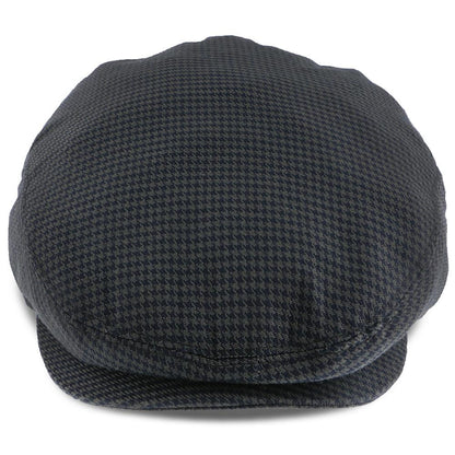 The Blazer - Walrus Hats Navy/Green Houndstooth Polyester Ivy Cap
